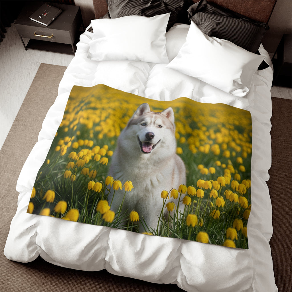Sweatshirt Blanket – Plush Fleece Throw, 2 Size Options