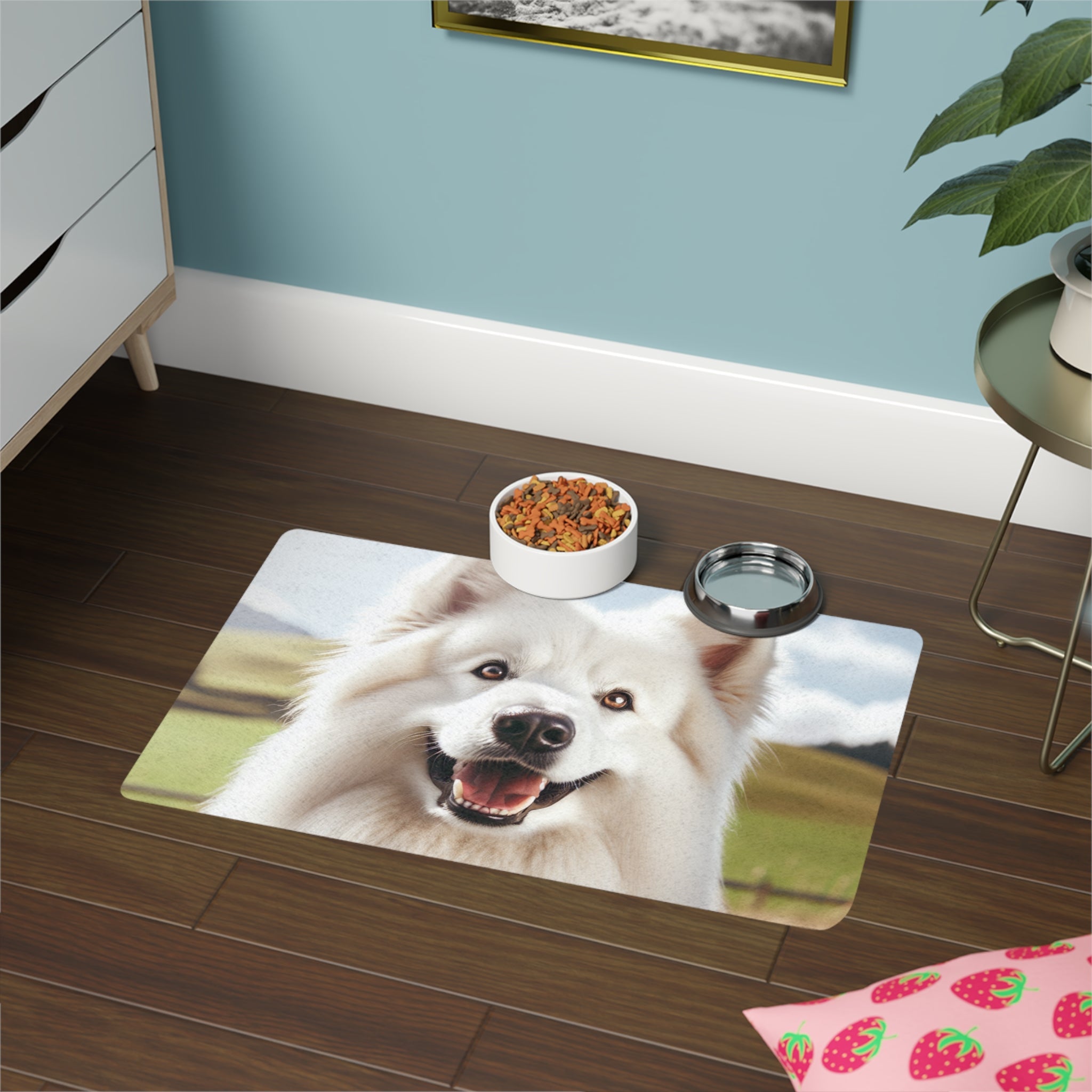 Non-Slip Pet Food Mat – Waterproof Feeding Mat for Dogs