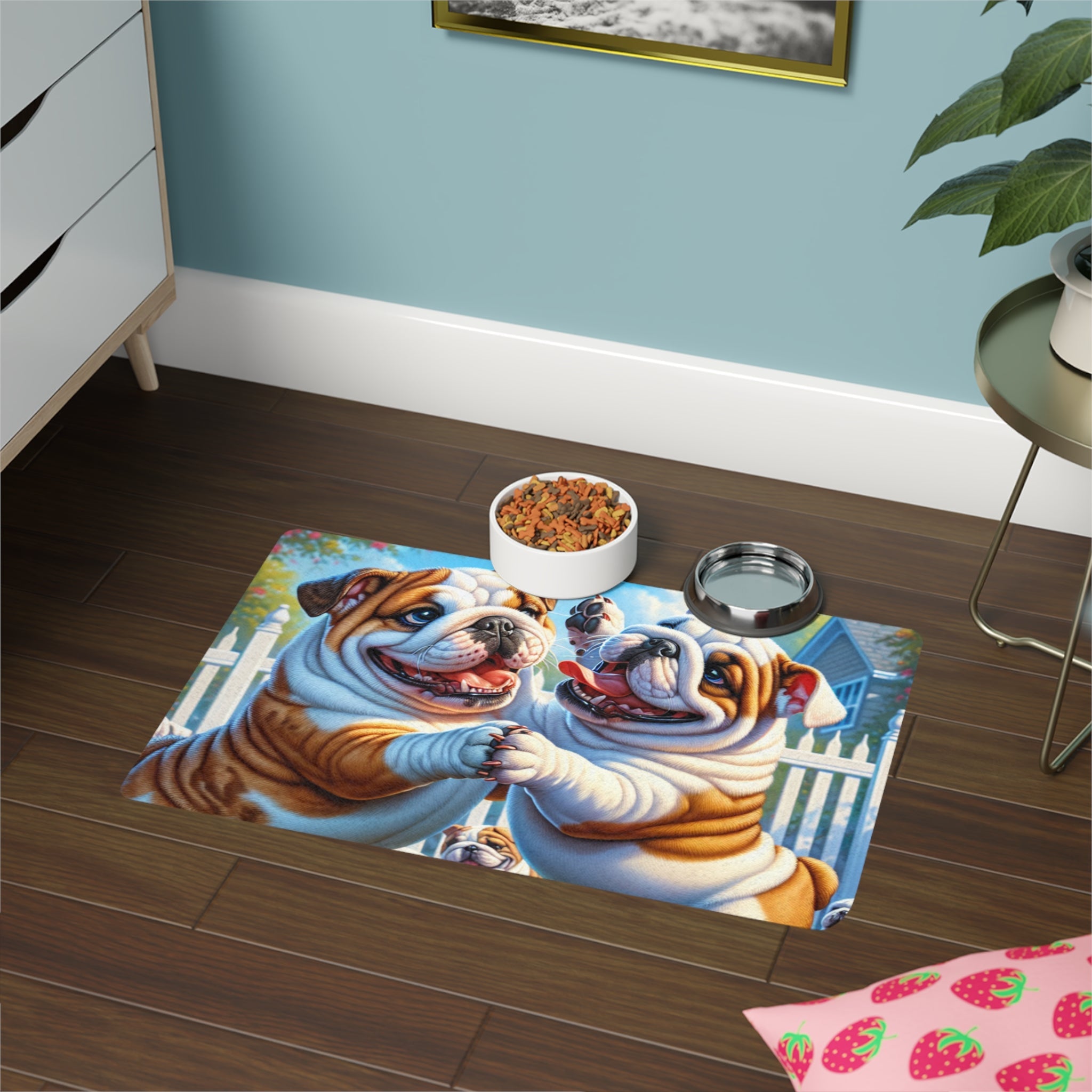 Non-Slip Pet Food Mat – Waterproof Feeding Mat for Dogs