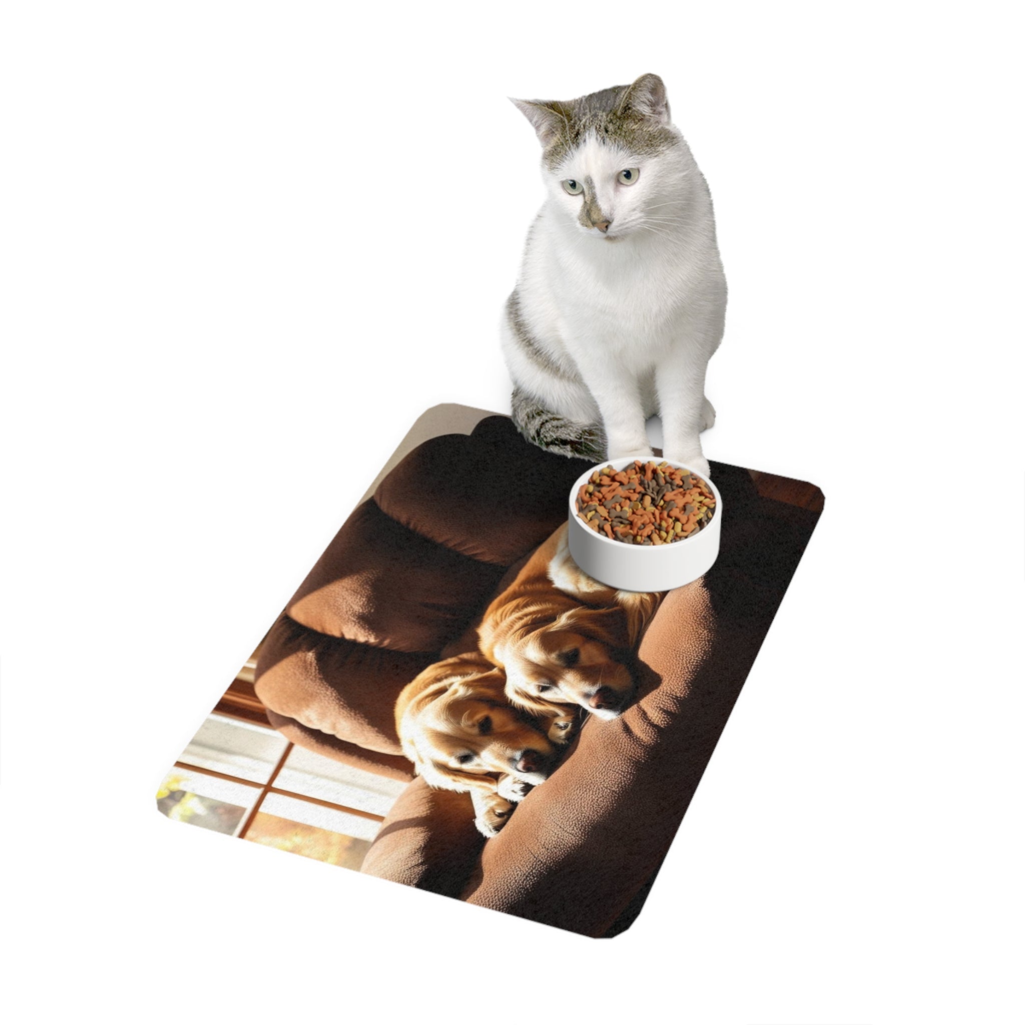 Non-Slip Pet Food Mat – Waterproof Feeding Mat for Dogs