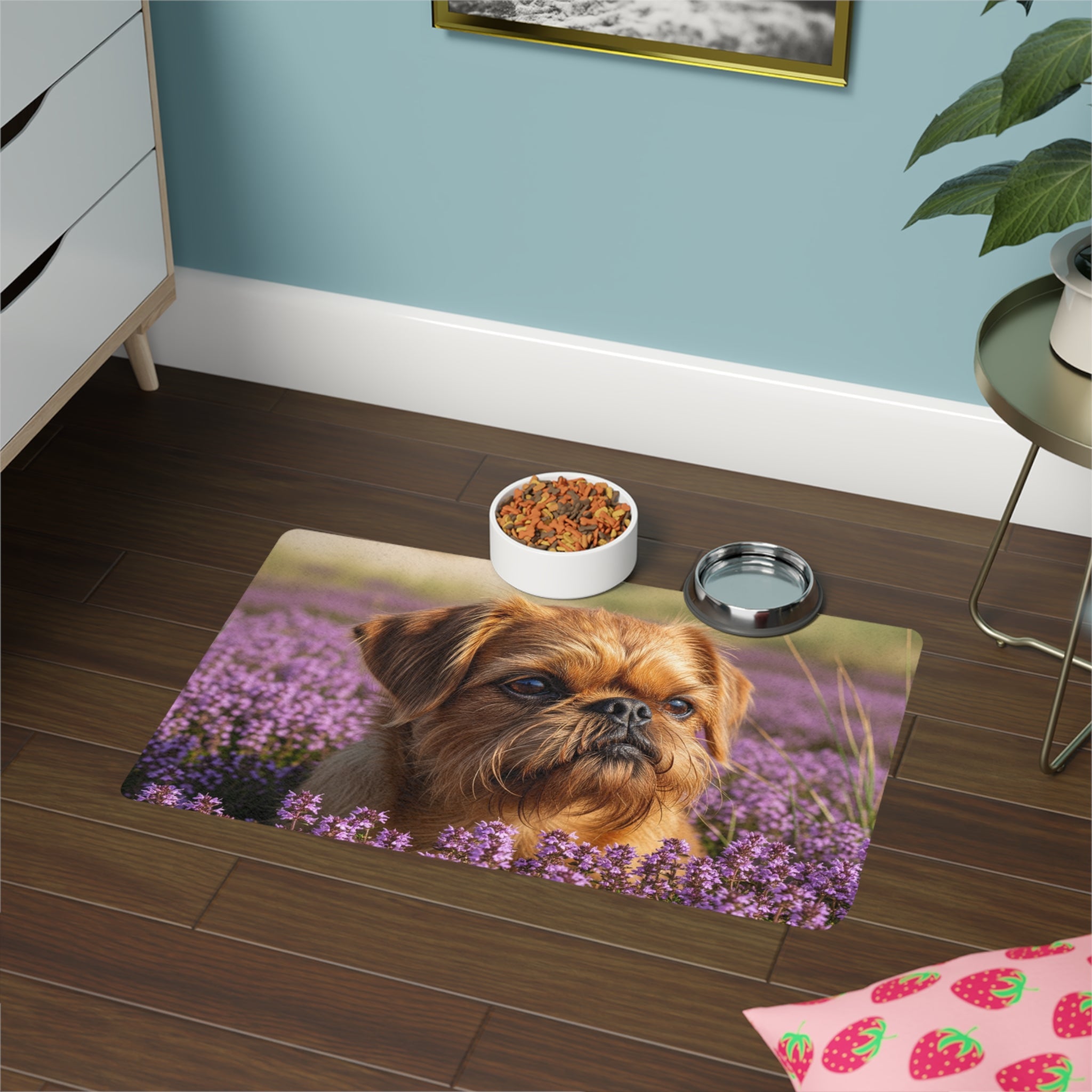 Non-Slip Pet Food Mat – Waterproof Feeding Mat for Dogs