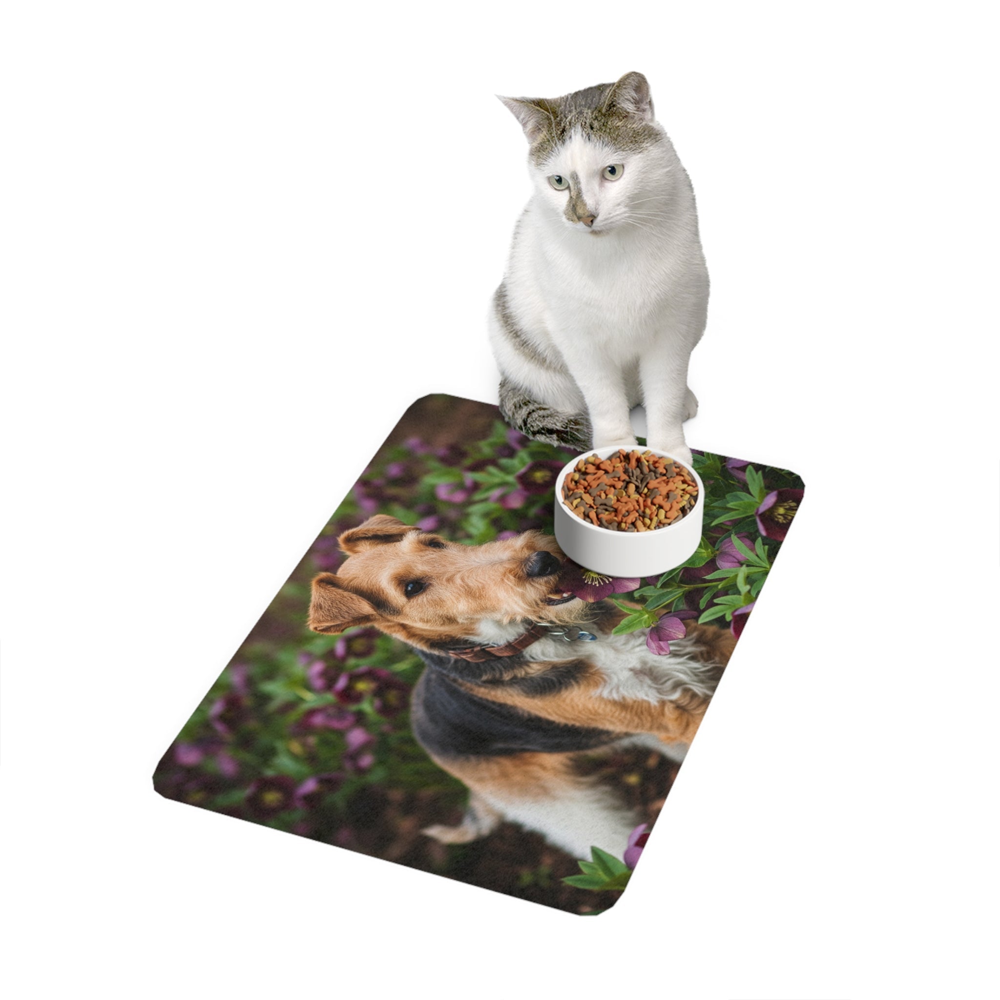 Non-Slip Pet Food Mat – Waterproof Feeding Mat for Dogs