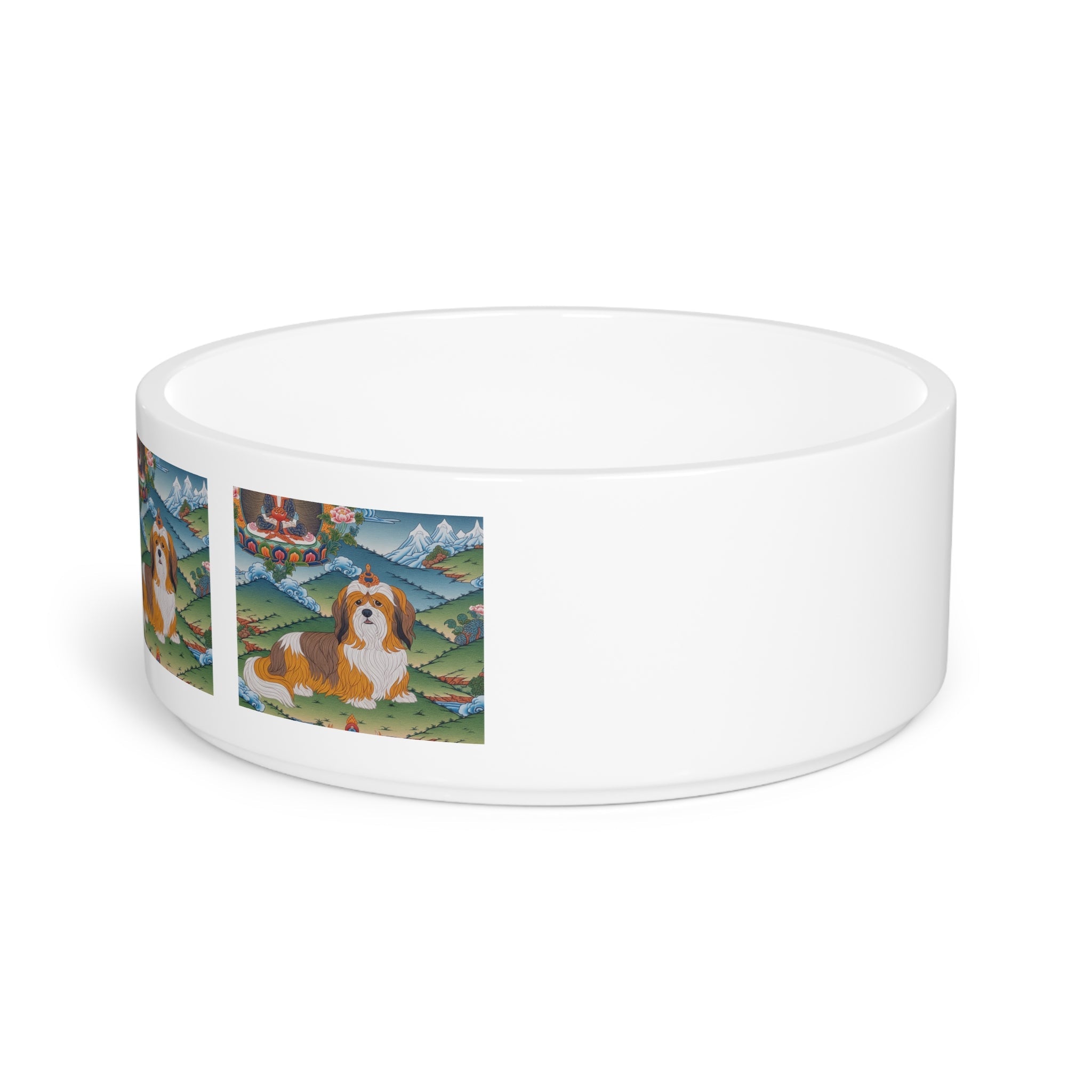 Ceramic Pet Bowl – 16 oz Dog Feeding Bowl