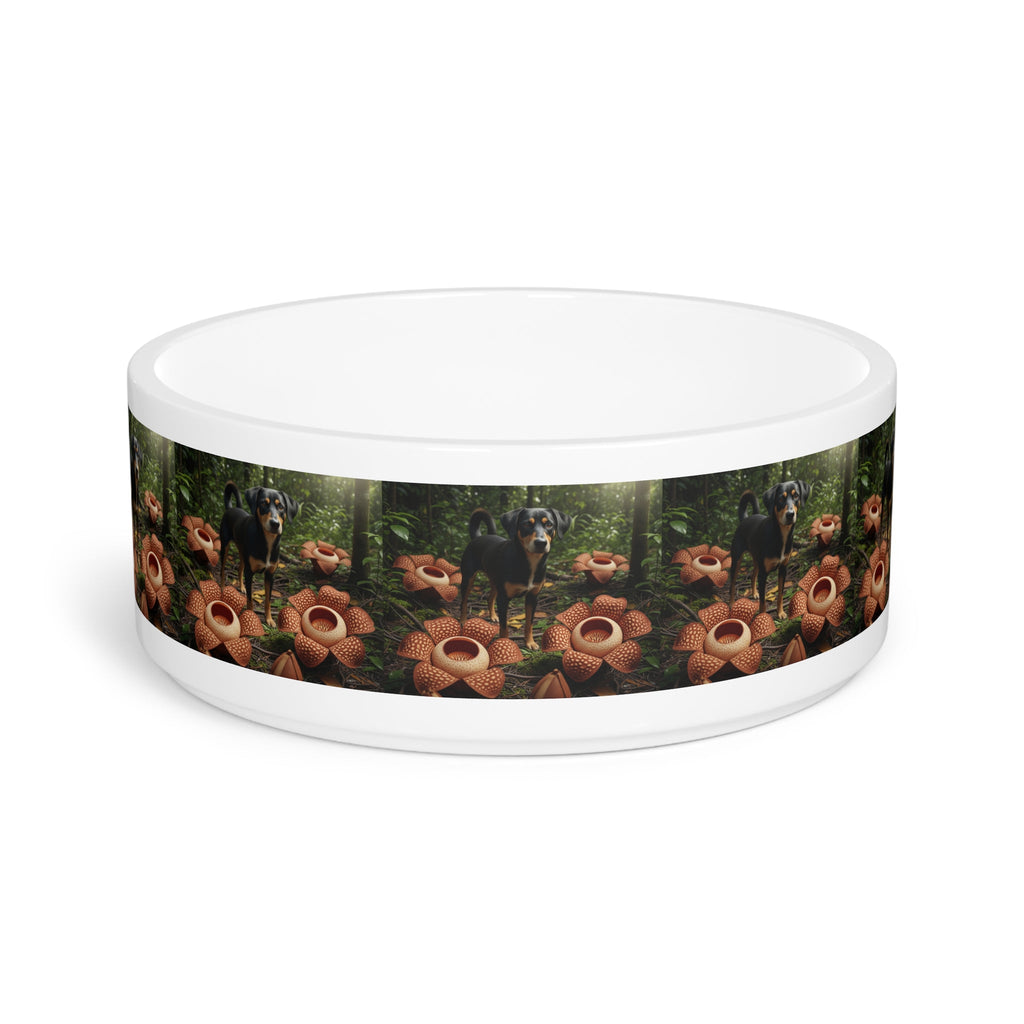 Ceramic Pet Bowl – 16 oz Dog Feeding Bowl