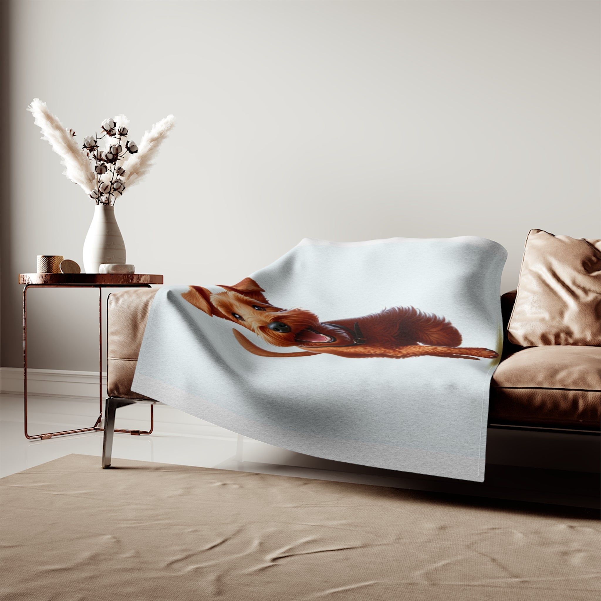 Sweatshirt Blanket – Plush Fleece Throw, 2 Size Options