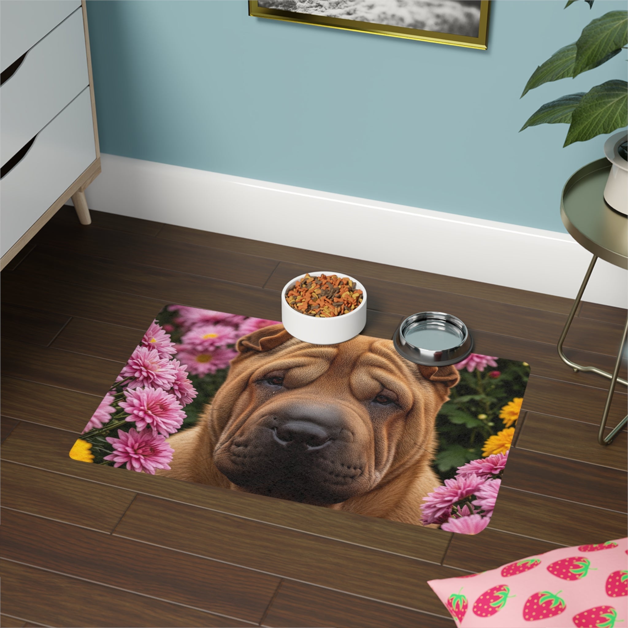 Non-Slip Pet Food Mat – Waterproof Feeding Mat for Dogs