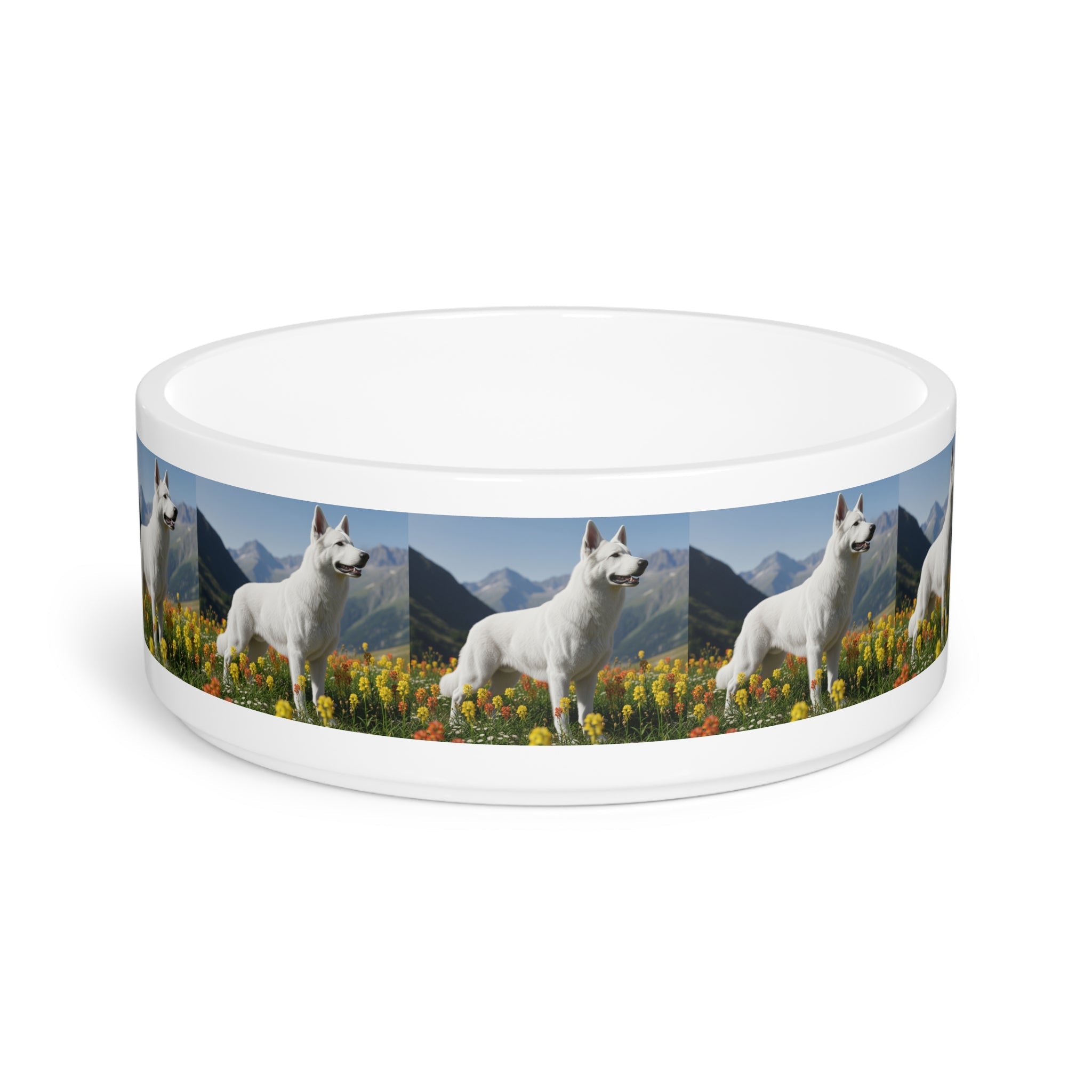 Ceramic Pet Bowl – 16 oz Dog Feeding Bowl