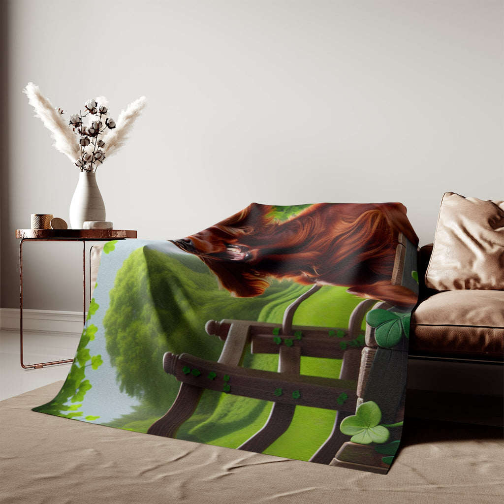 Sweatshirt Blanket – Plush Fleece Throw, 2 Size Options