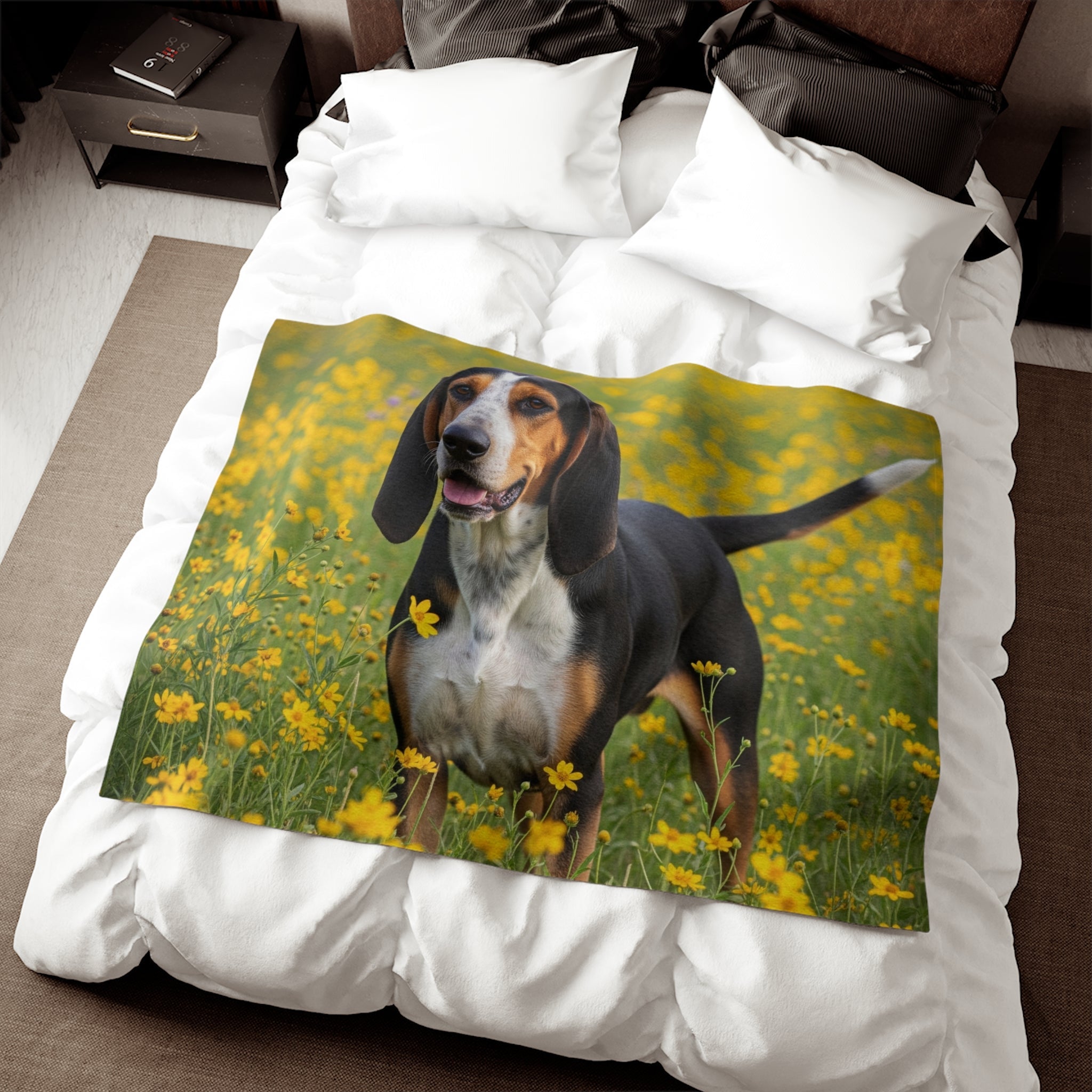 Sweatshirt Blanket – Plush Fleece Throw, 2 Size Options