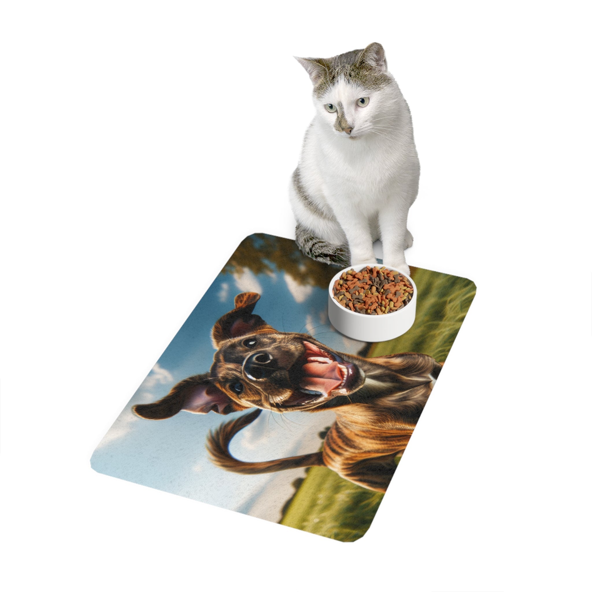 Non-Slip Pet Food Mat – Waterproof Feeding Mat for Dogs