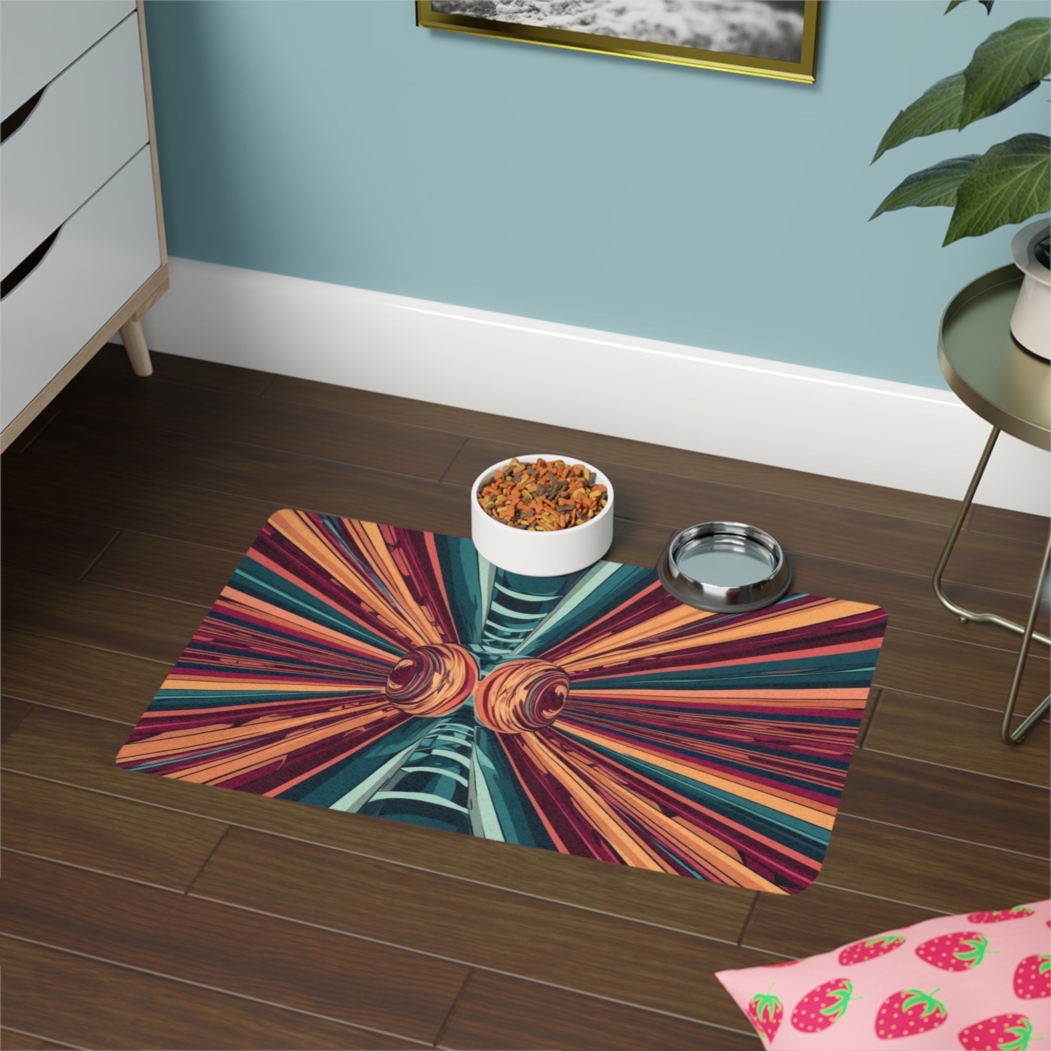 Non-Slip Pet Food Mat – Waterproof Feeding Mat for Dogs