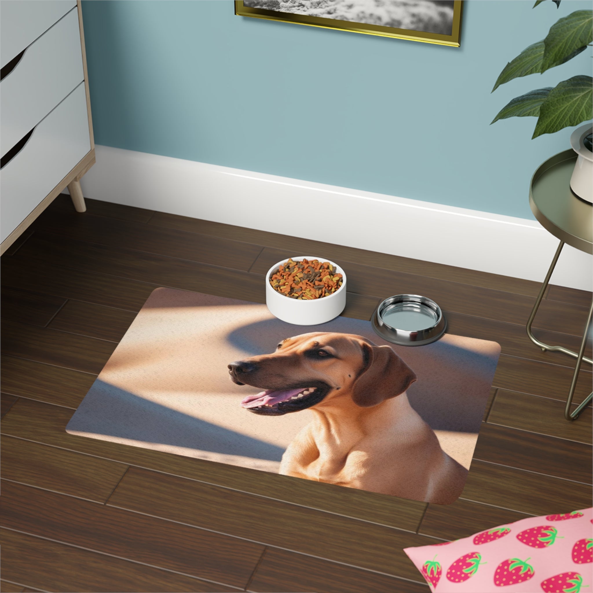 Non-Slip Pet Food Mat – Waterproof Feeding Mat for Dogs