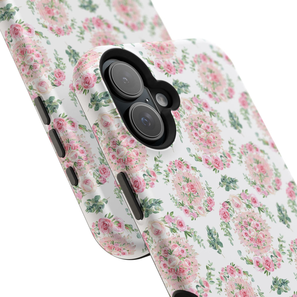 Customizable: Floral Impact-Resistant Phone Case