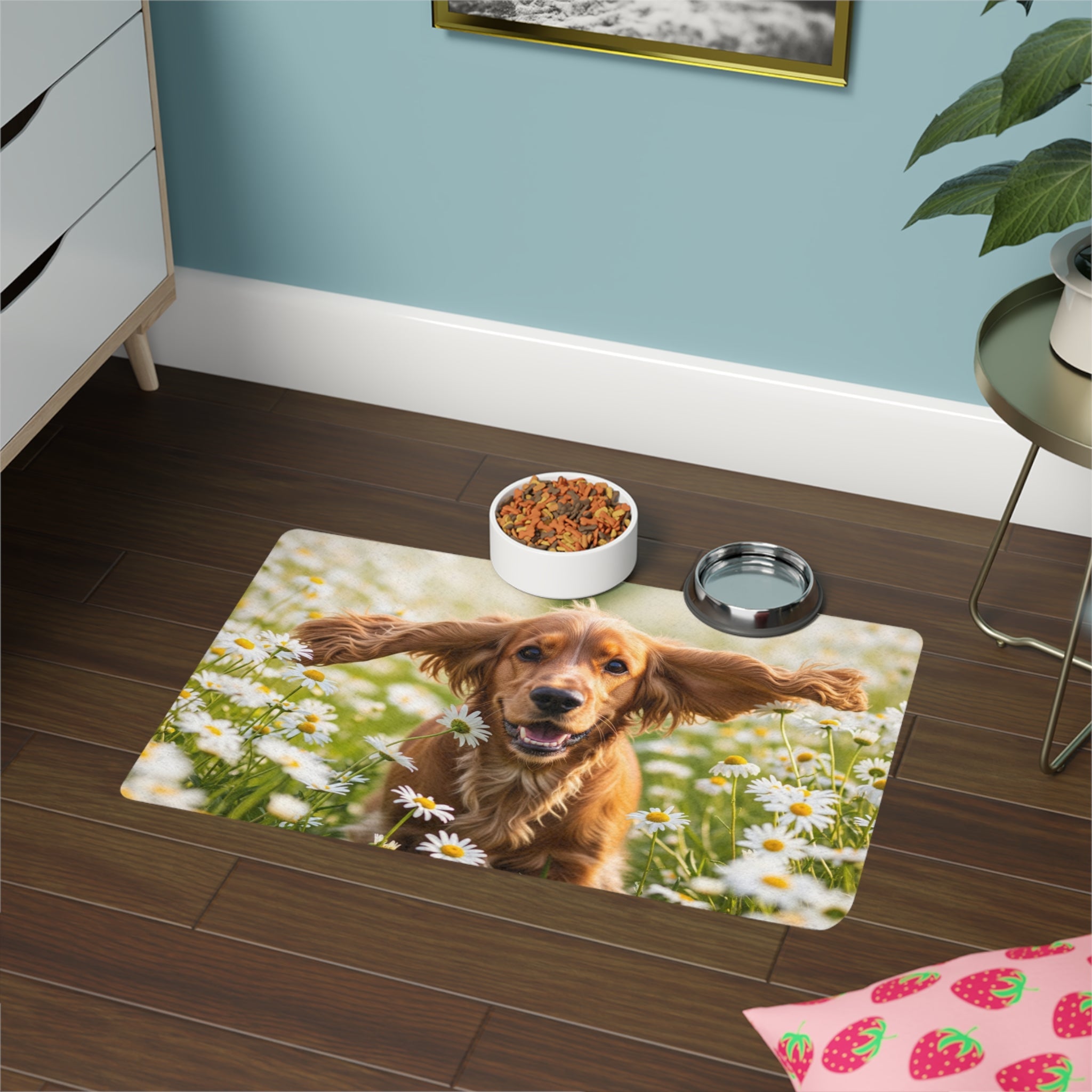 Non-Slip Pet Food Mat – Waterproof Feeding Mat for Dogs