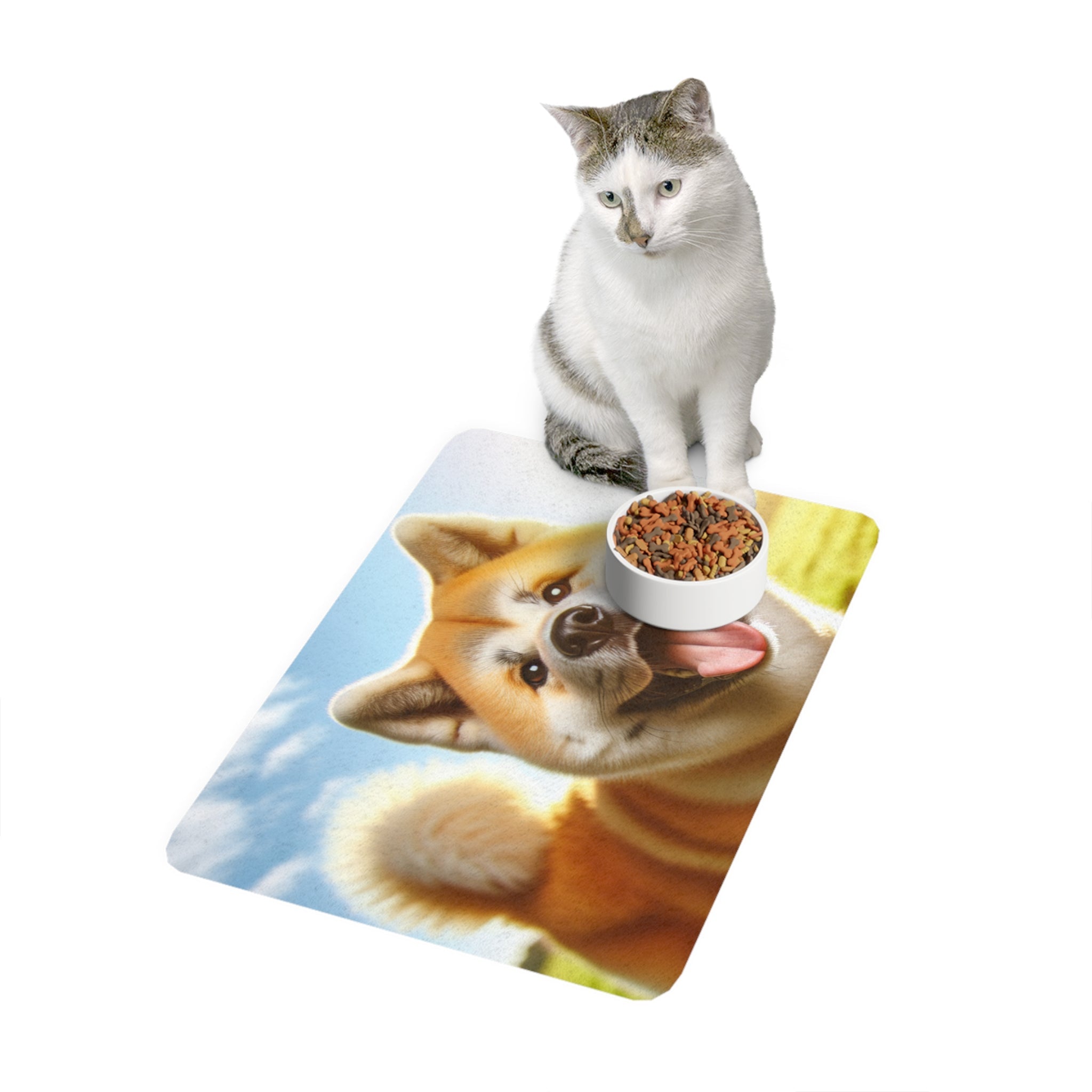 Non-Slip Pet Food Mat – Waterproof Feeding Mat for Dogs