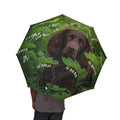 48" Semi-Automatic Umbrella – Windproof Large Travel Rain Umbrella