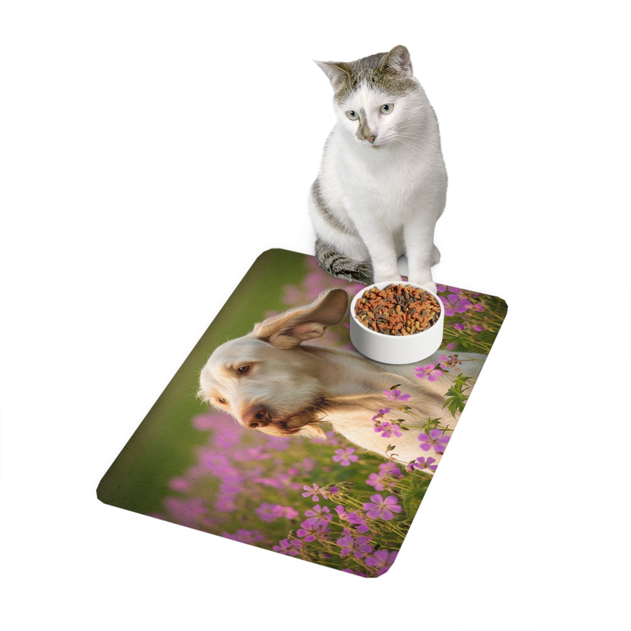 Non-Slip Pet Food Mat – Waterproof Feeding Mat for Dogs