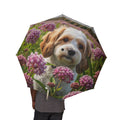 48" Semi-Automatic Umbrella – Windproof Large Travel Rain Umbrella