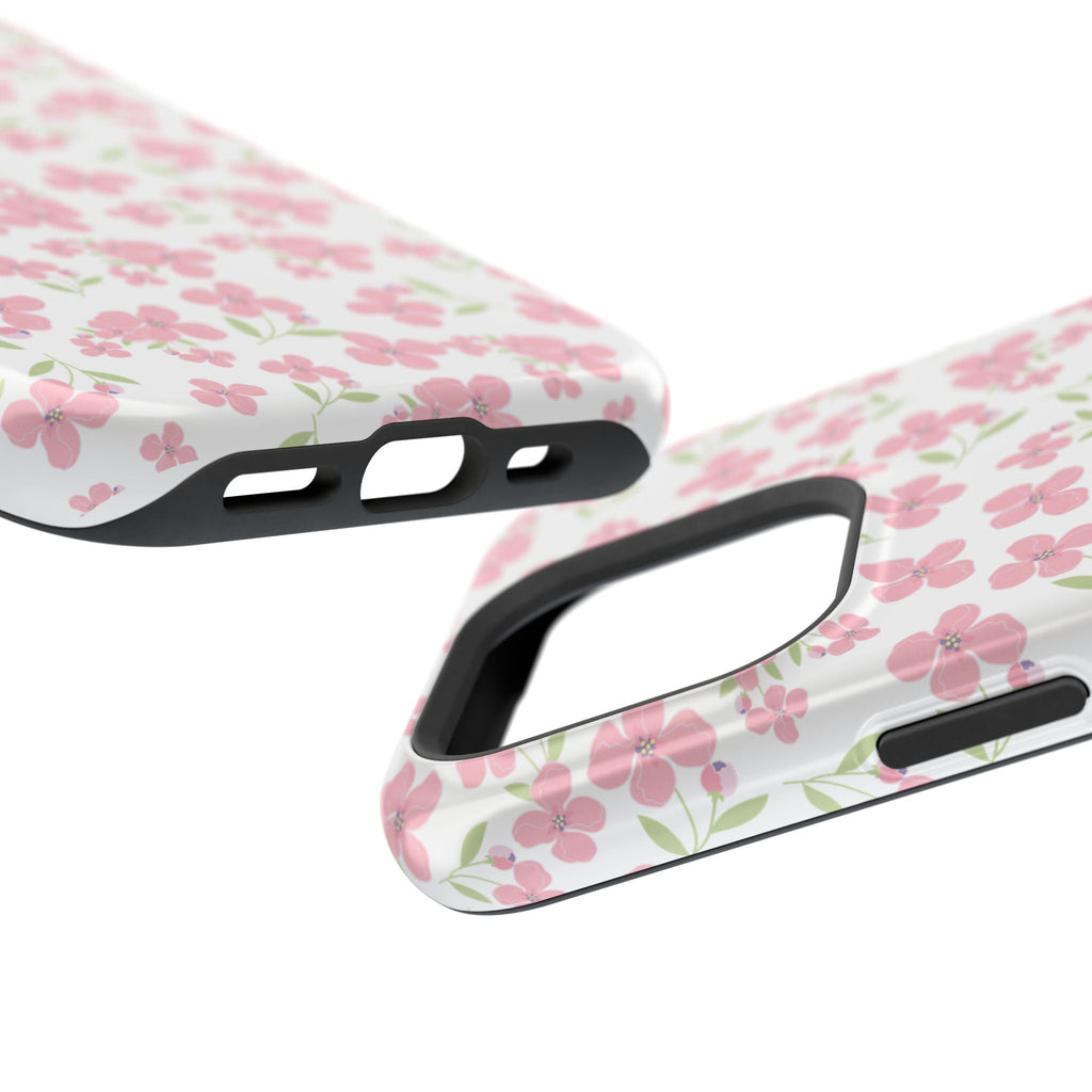 Customizable: Floral Impact-Resistant Phone Case