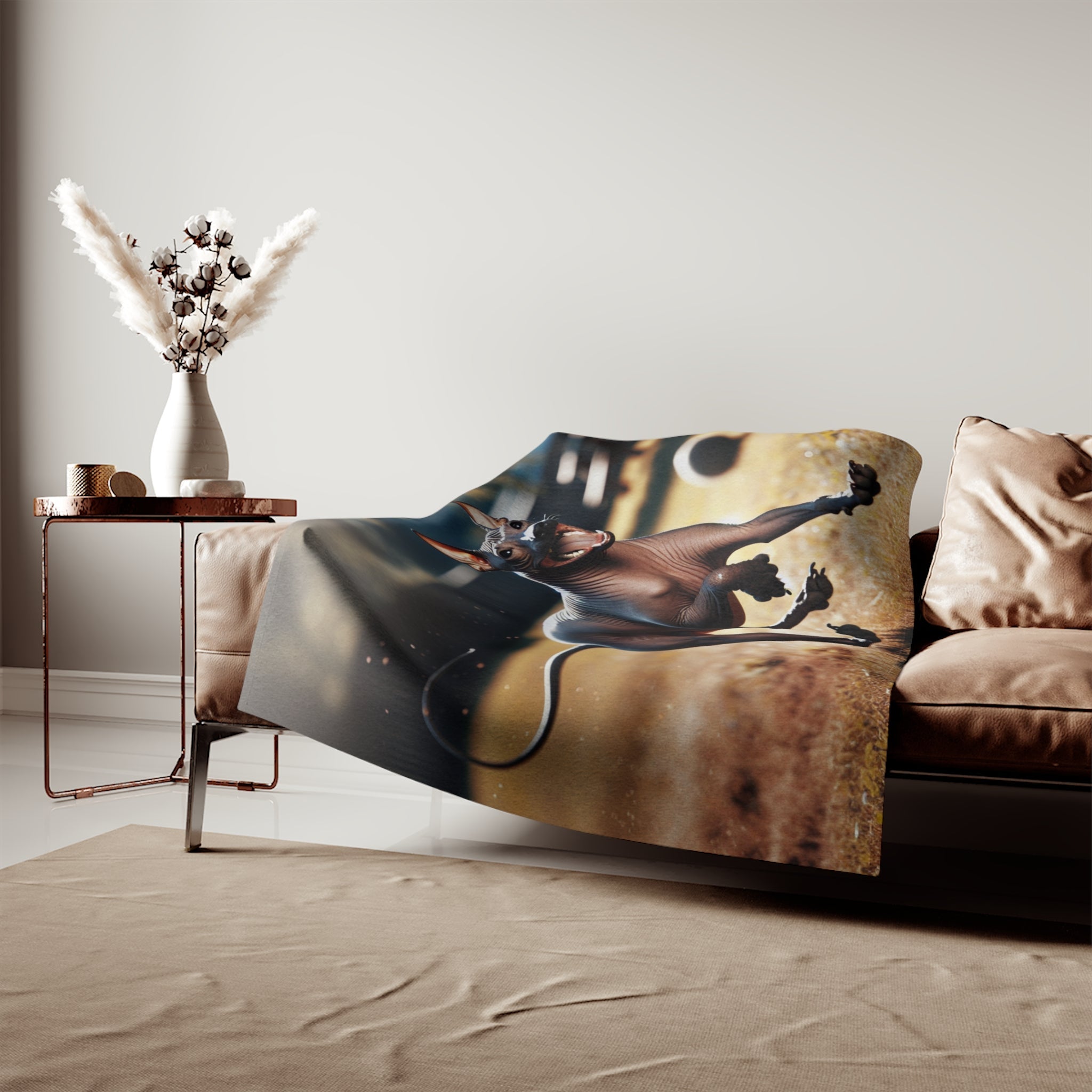 Sweatshirt Blanket – Plush Fleece Throw, 2 Size Options