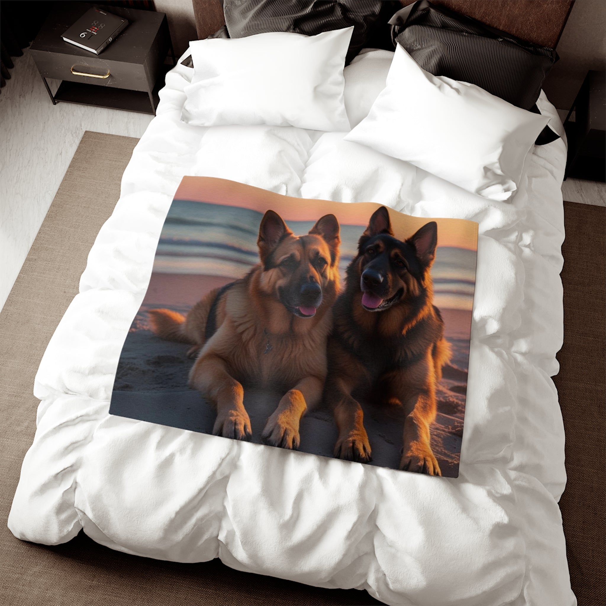 Sweatshirt Blanket – Plush Fleece Throw, 2 Size Options