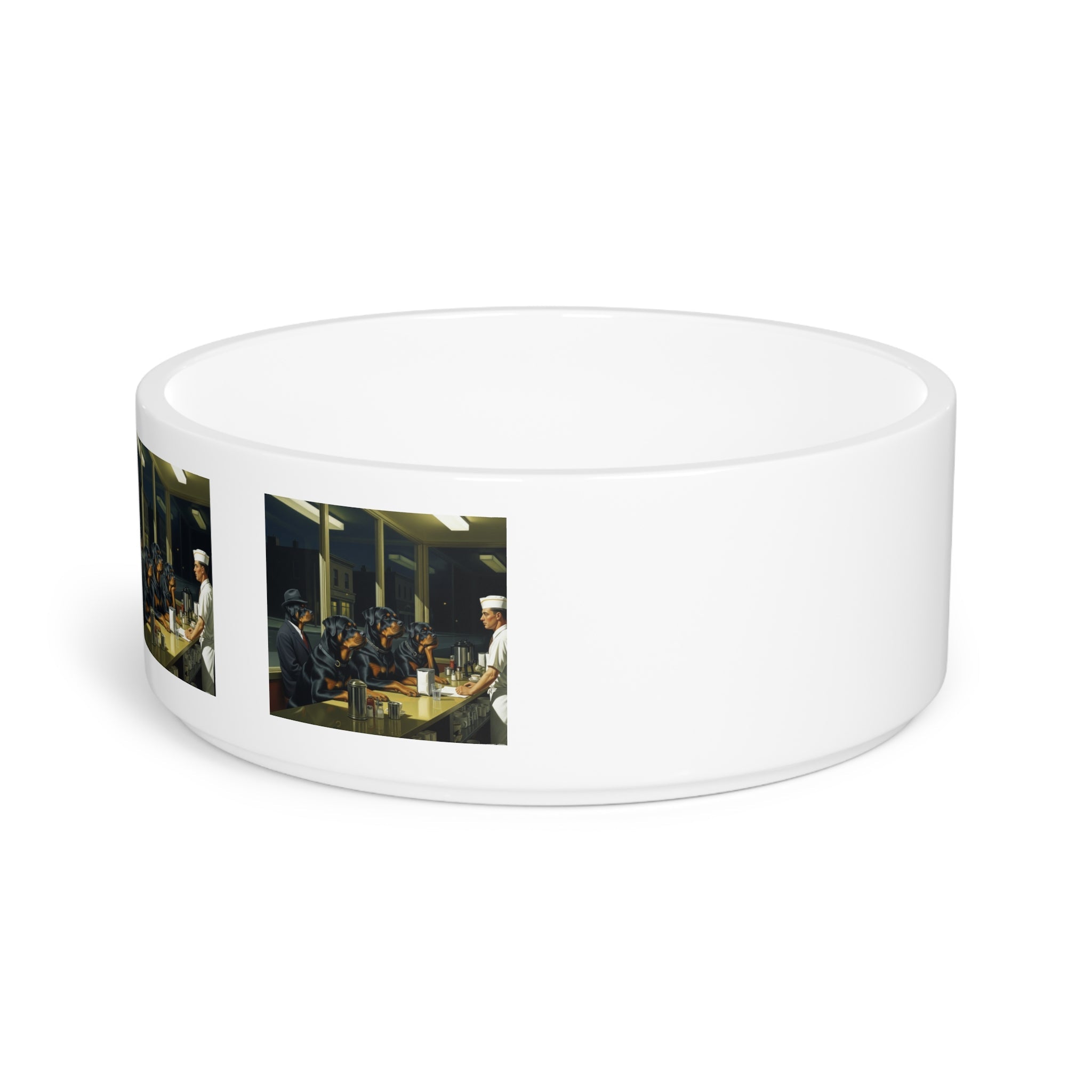 Ceramic Pet Bowl – 16 oz Dog Feeding Bowl