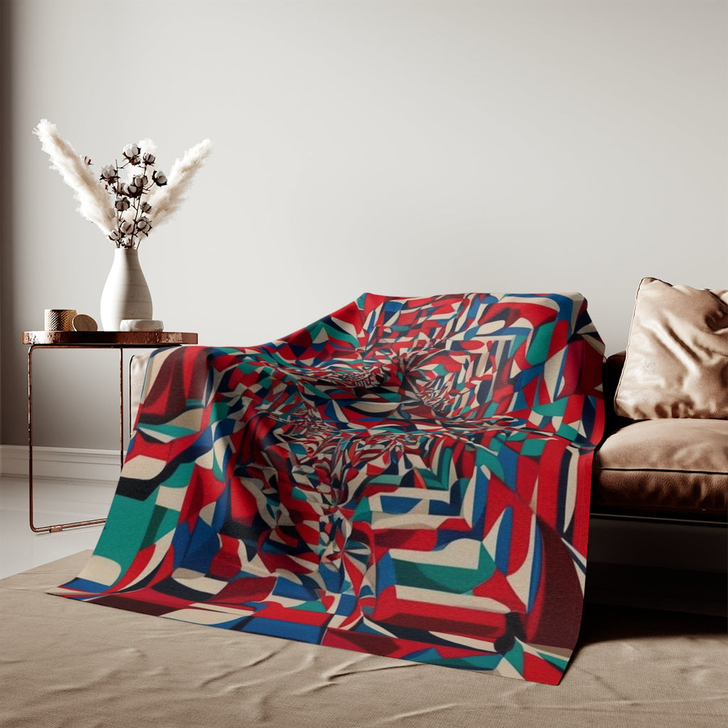 Sweatshirt Blanket – Plush Fleece Throw, 2 Size Options