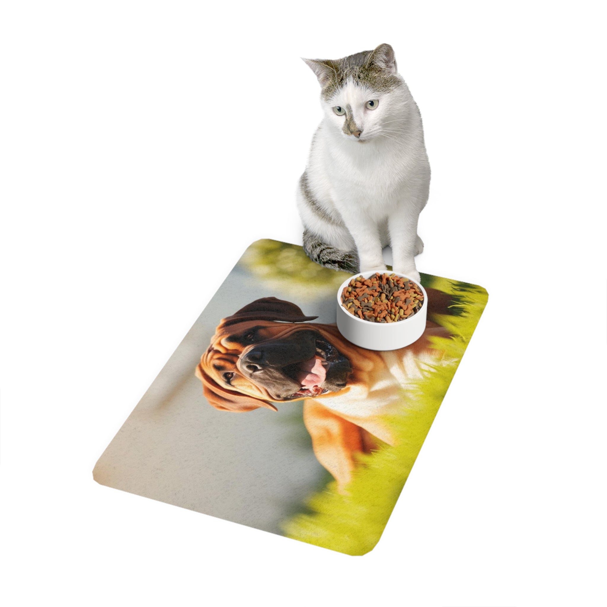 Non-Slip Pet Food Mat – Waterproof Feeding Mat for Dogs
