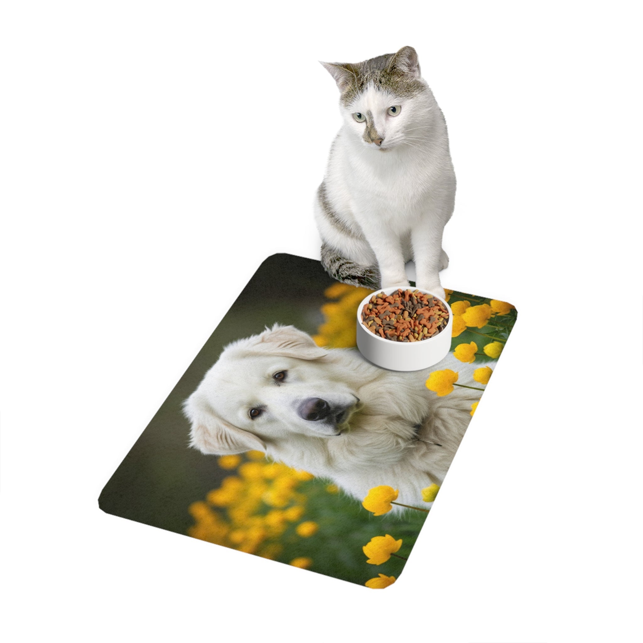 Non-Slip Pet Food Mat – Waterproof Feeding Mat for Dogs