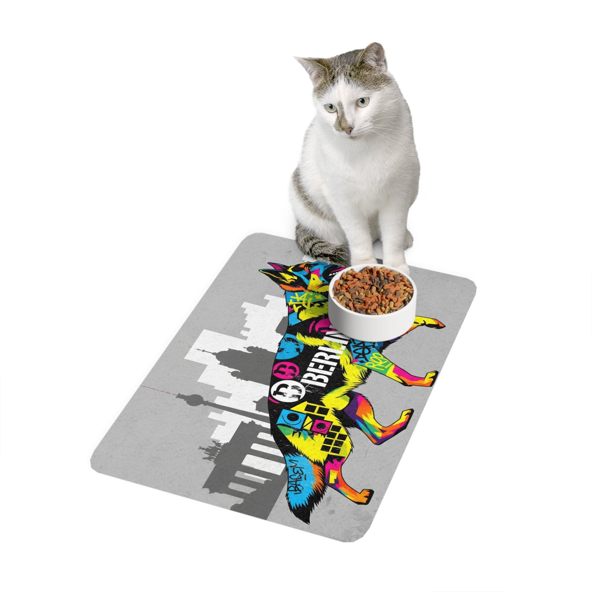 Non-Slip Pet Food Mat – Waterproof Feeding Mat for Dogs