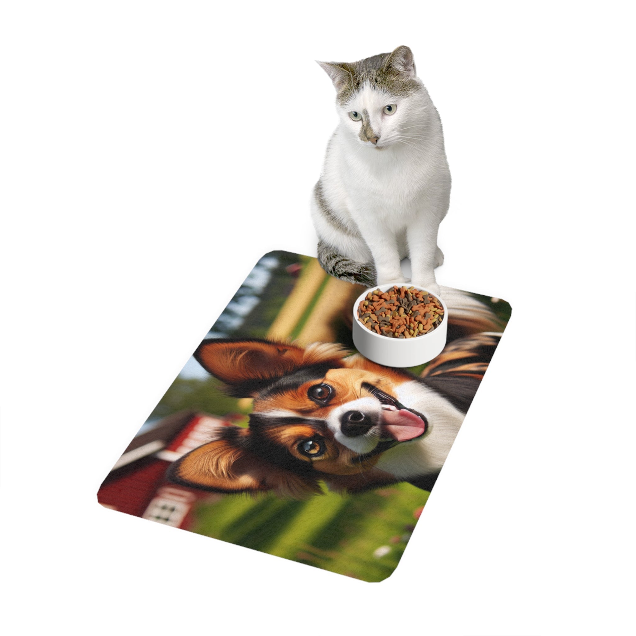 Non-Slip Pet Food Mat – Waterproof Feeding Mat for Dogs