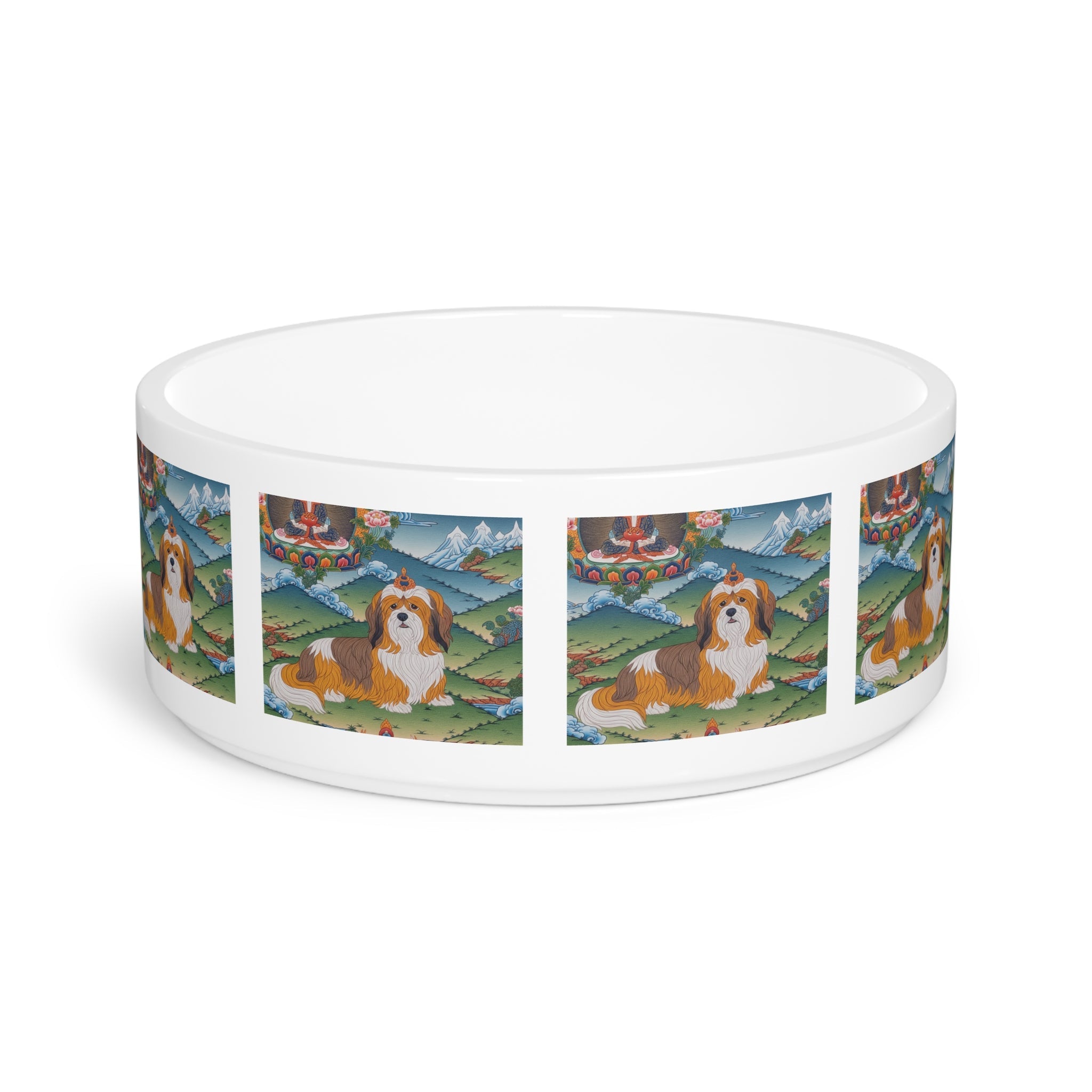 Ceramic Pet Bowl – 16 oz Dog Feeding Bowl