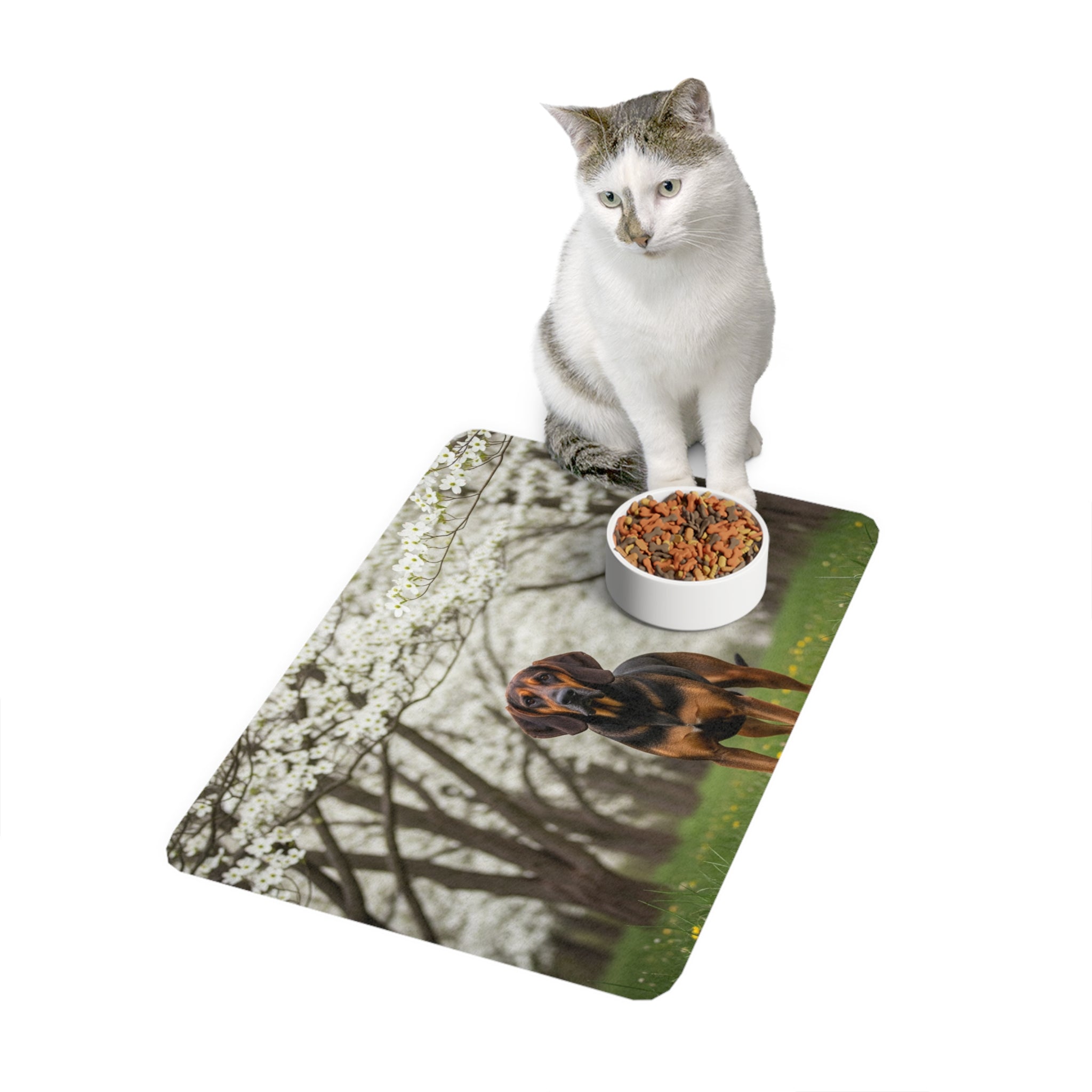Non-Slip Pet Food Mat – Waterproof Feeding Mat for Dogs