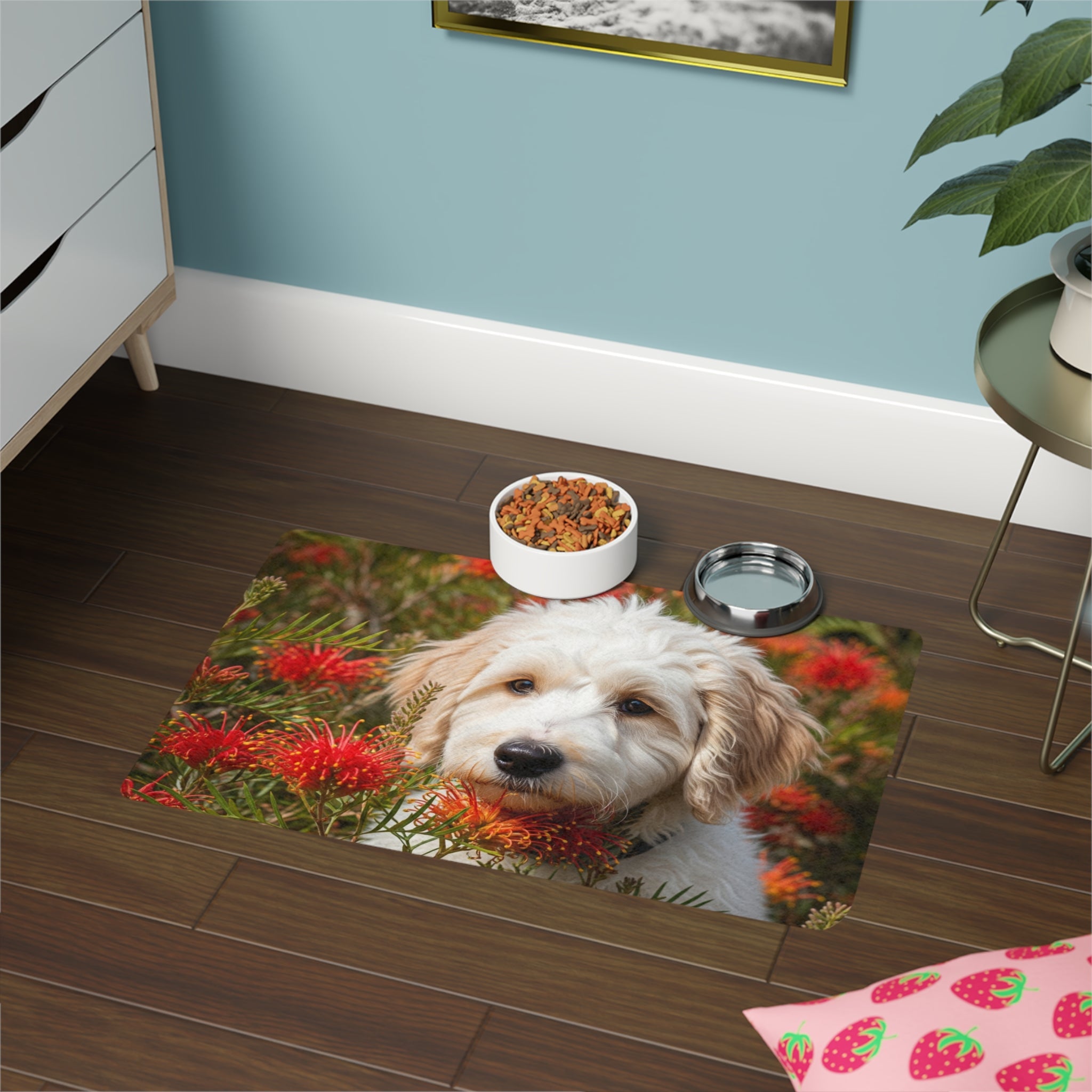 Non-Slip Pet Food Mat – Waterproof Feeding Mat for Dogs