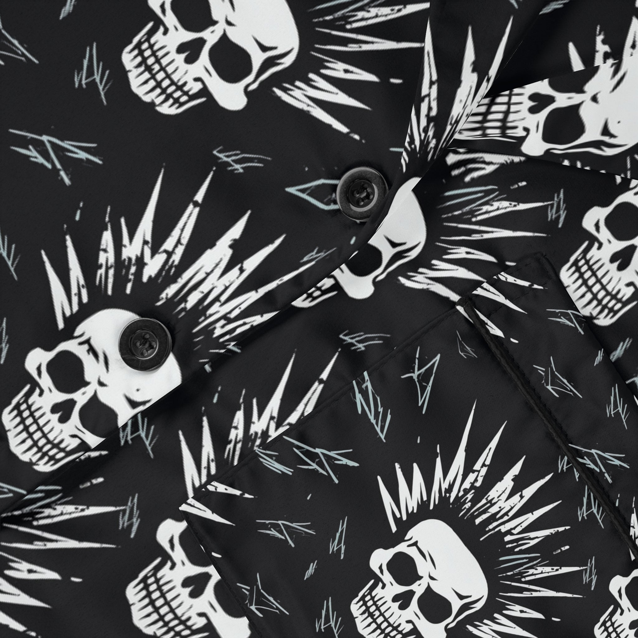 Midnight Skull Queen Loungewear Set