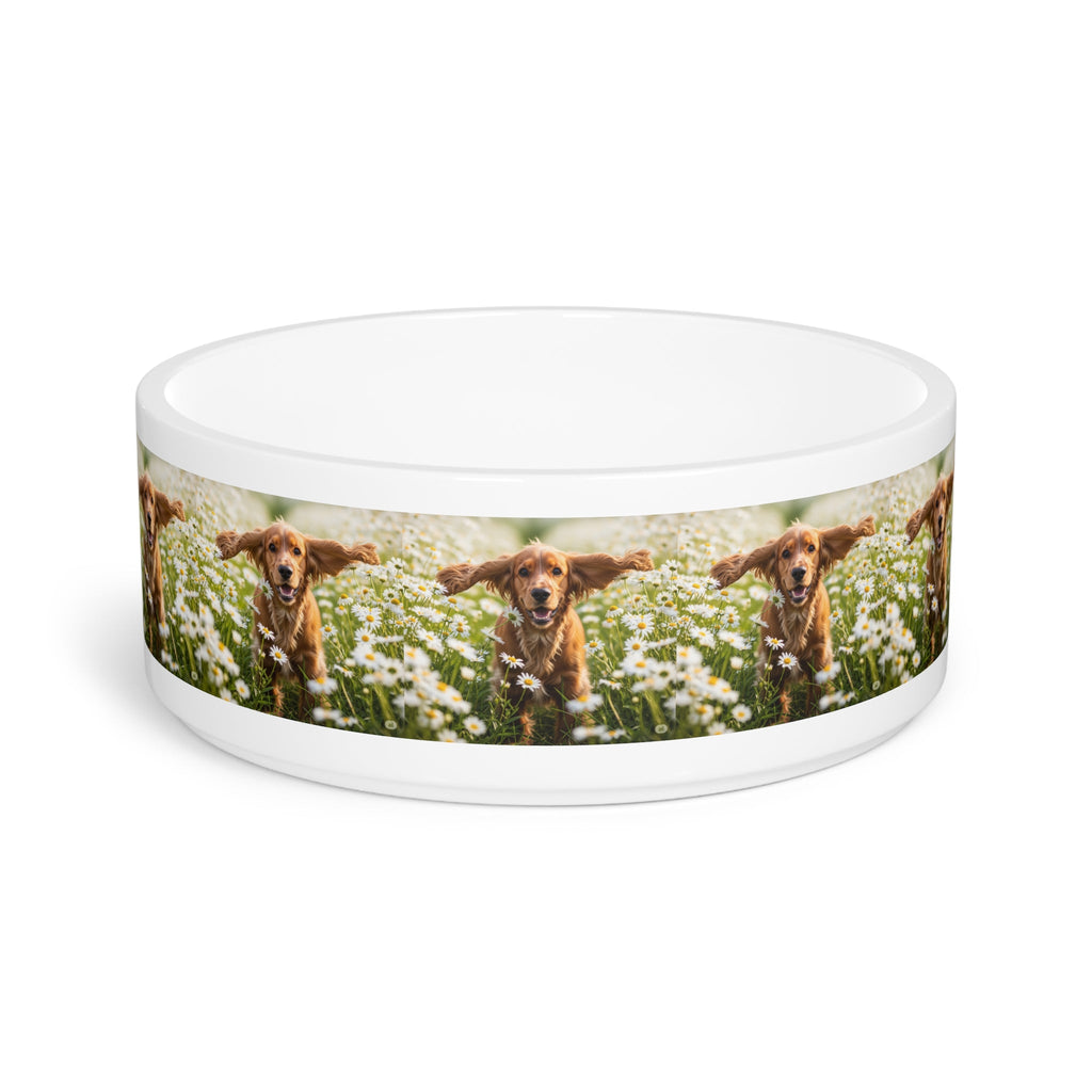 Ceramic Pet Bowl – 16 oz Dog Feeding Bowl