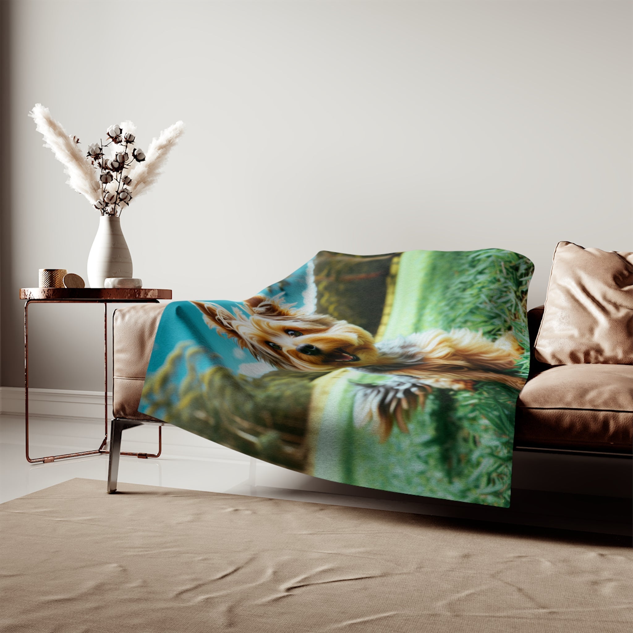Sweatshirt Blanket – Plush Fleece Throw, 2 Size Options