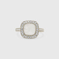 Cushion Halo Ring