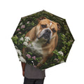 48" Semi-Automatic Umbrella – Windproof Large Travel Rain Umbrella