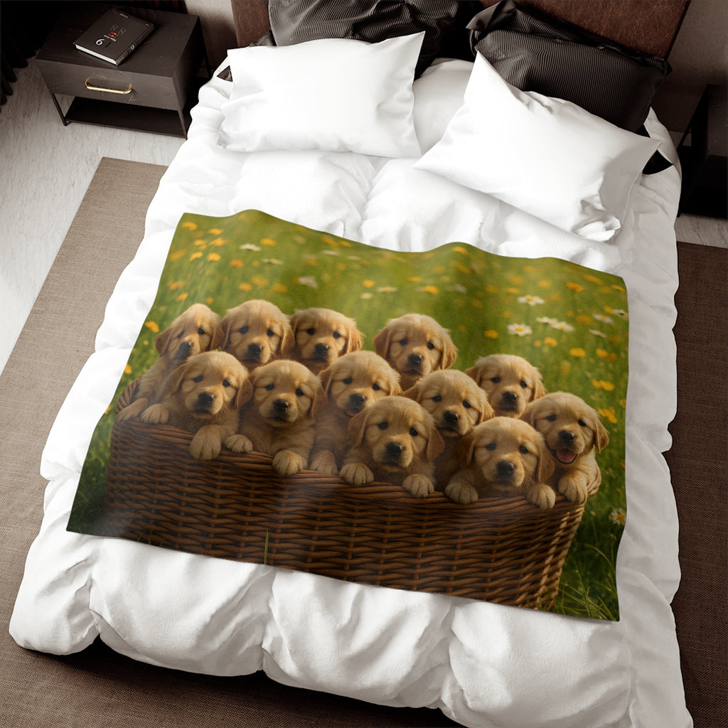 Sweatshirt Blanket – Plush Fleece Throw, 2 Size Options
