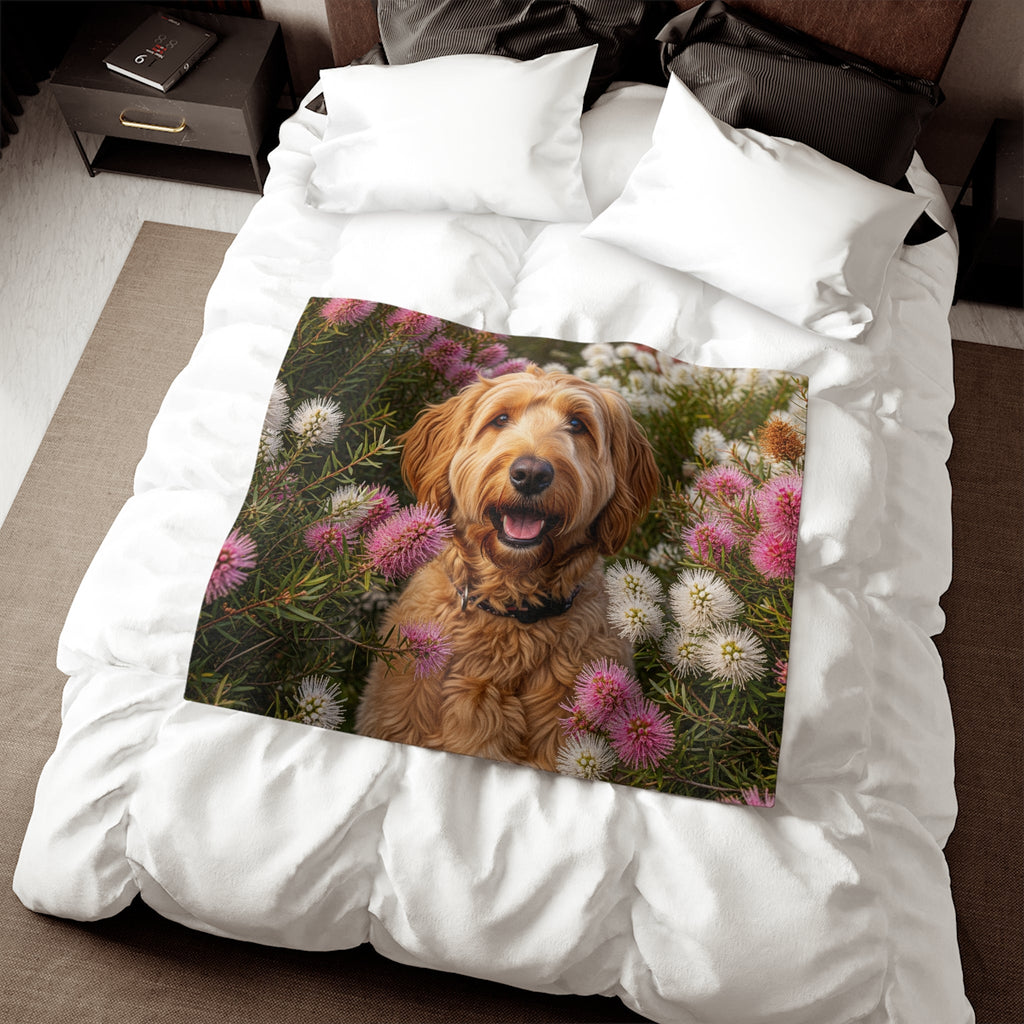 Sweatshirt Blanket – Plush Fleece Throw, 2 Size Options