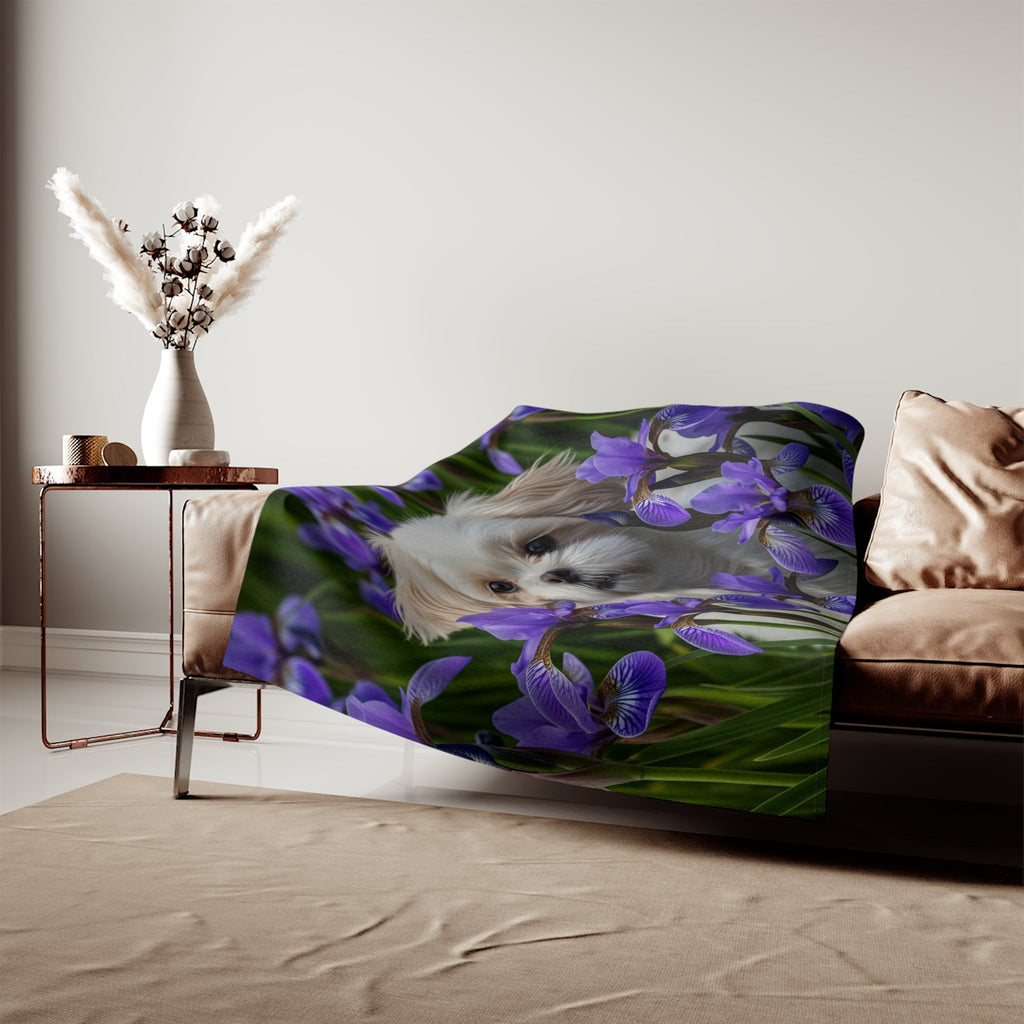 Sweatshirt Blanket – Plush Fleece Throw, 2 Size Options