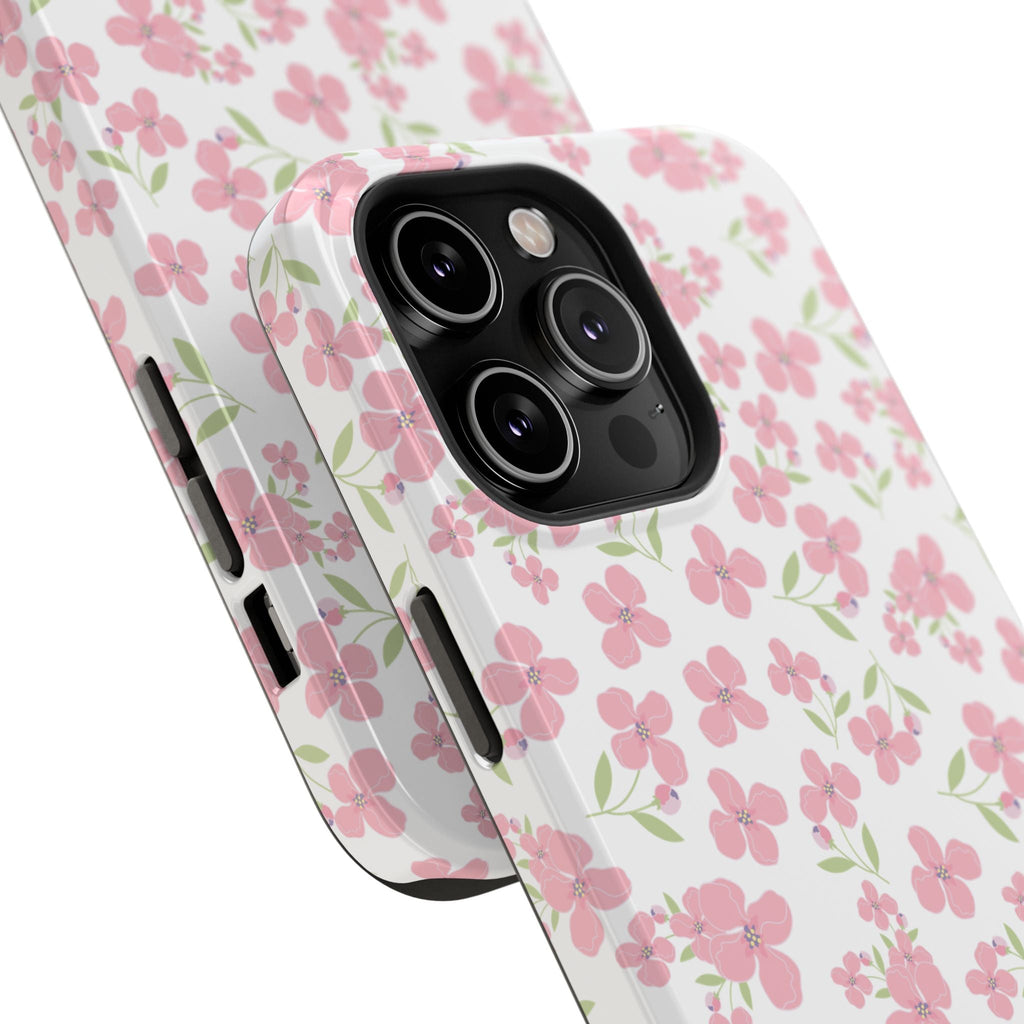 Customizable: Floral Impact-Resistant Phone Case