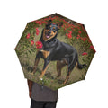 48" Semi-Automatic Umbrella – Windproof Large Travel Rain Umbrella