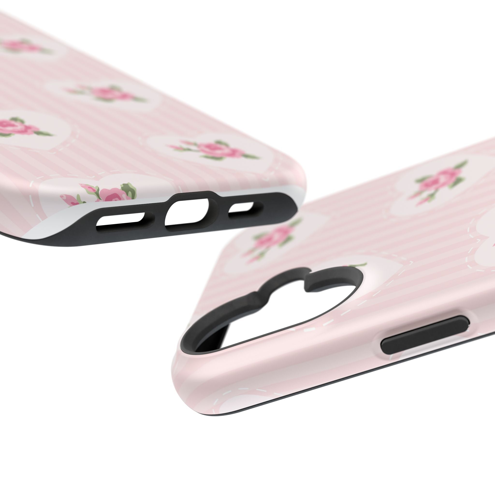 Customizable: Floral Heart Phone Case