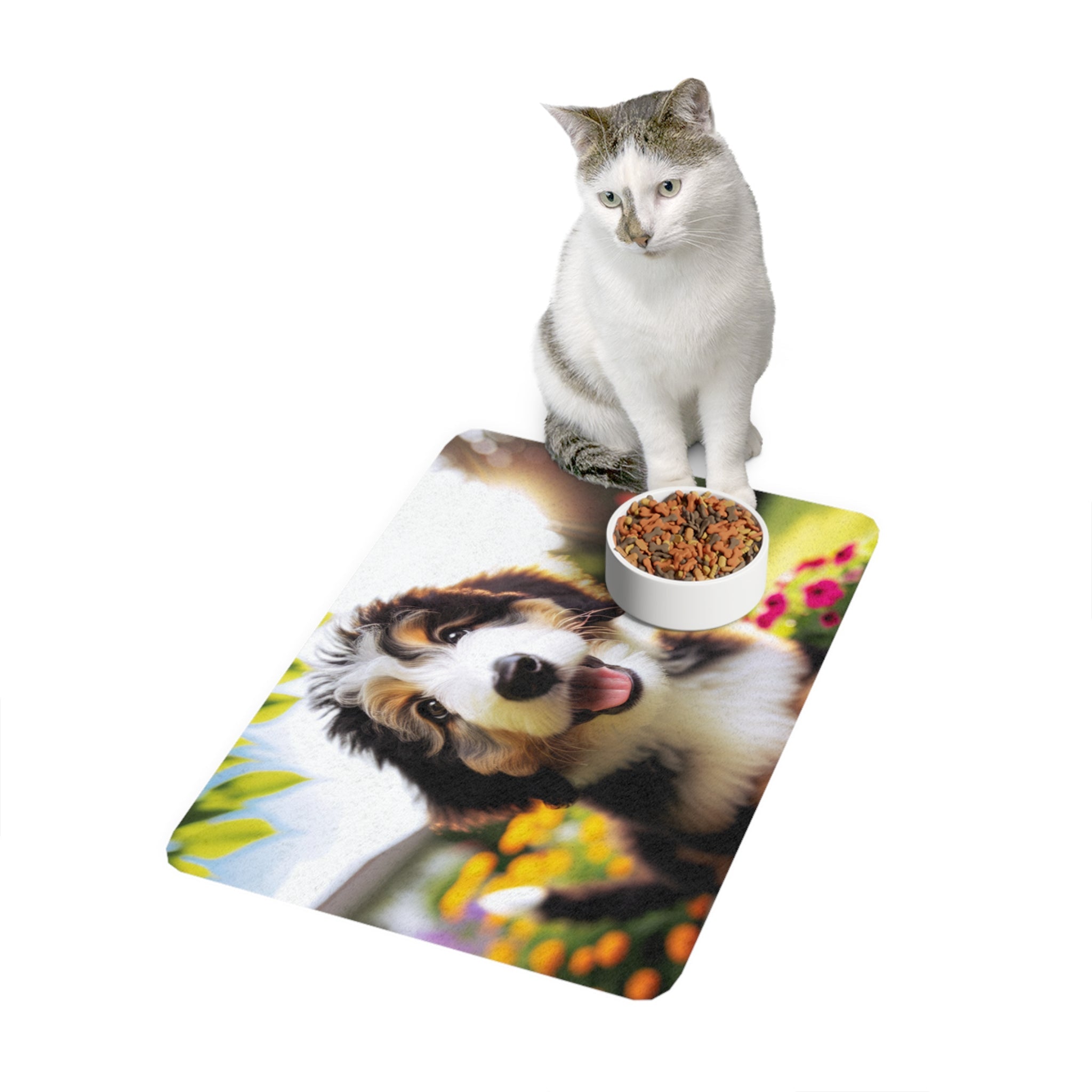 Non-Slip Pet Food Mat – Waterproof Feeding Mat for Dogs
