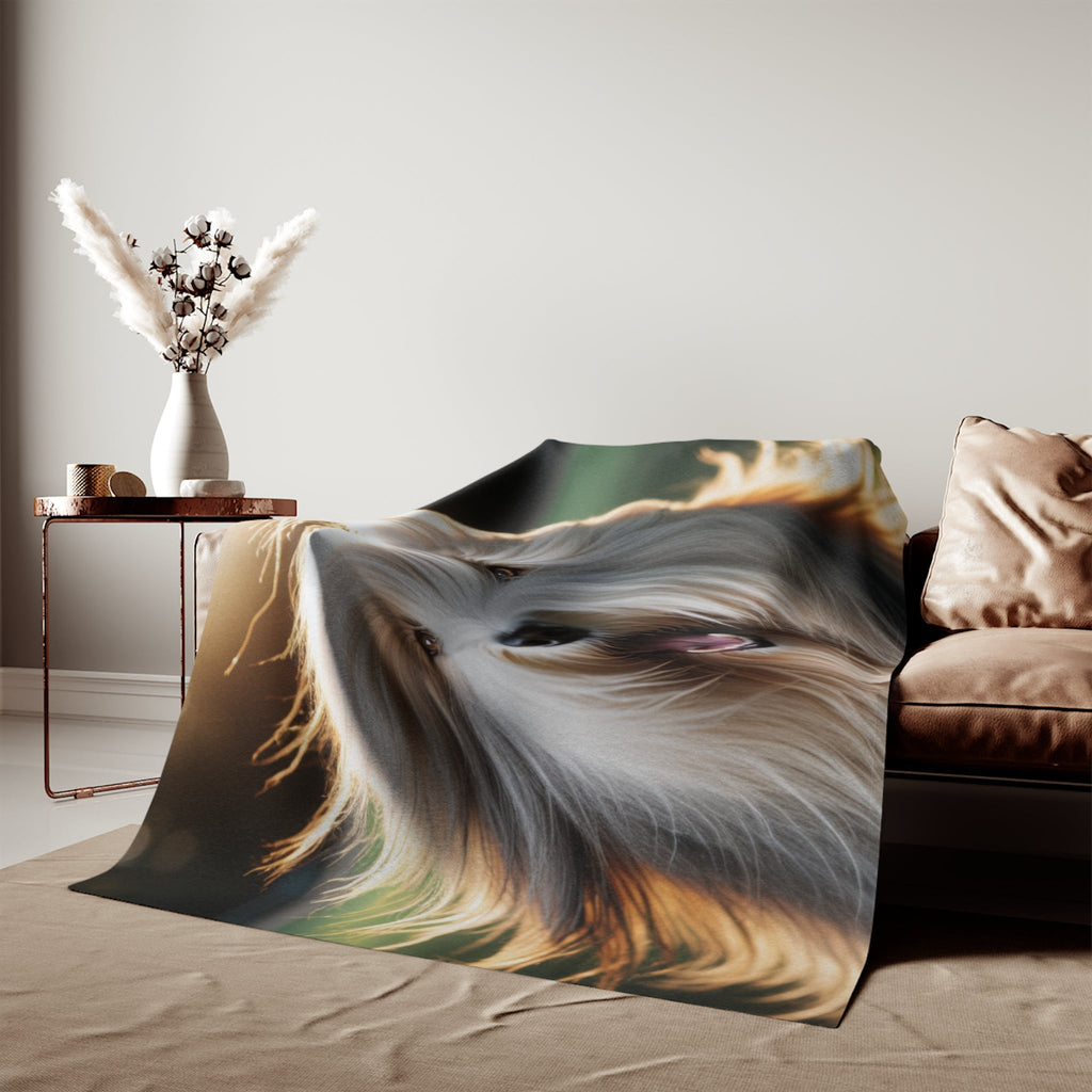 Sweatshirt Blanket – Plush Fleece Throw, 2 Size Options
