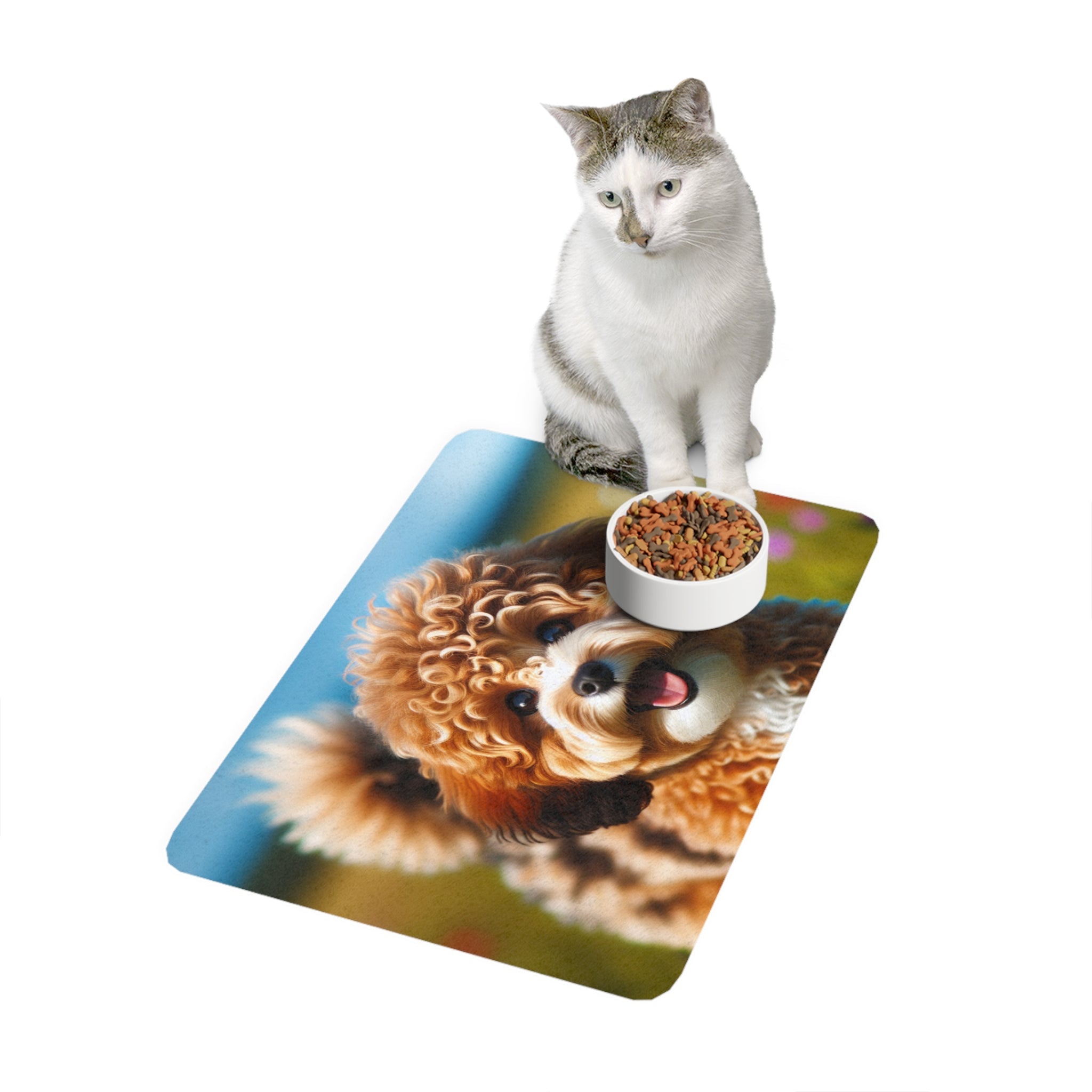 Non-Slip Pet Food Mat – Waterproof Feeding Mat for Dogs