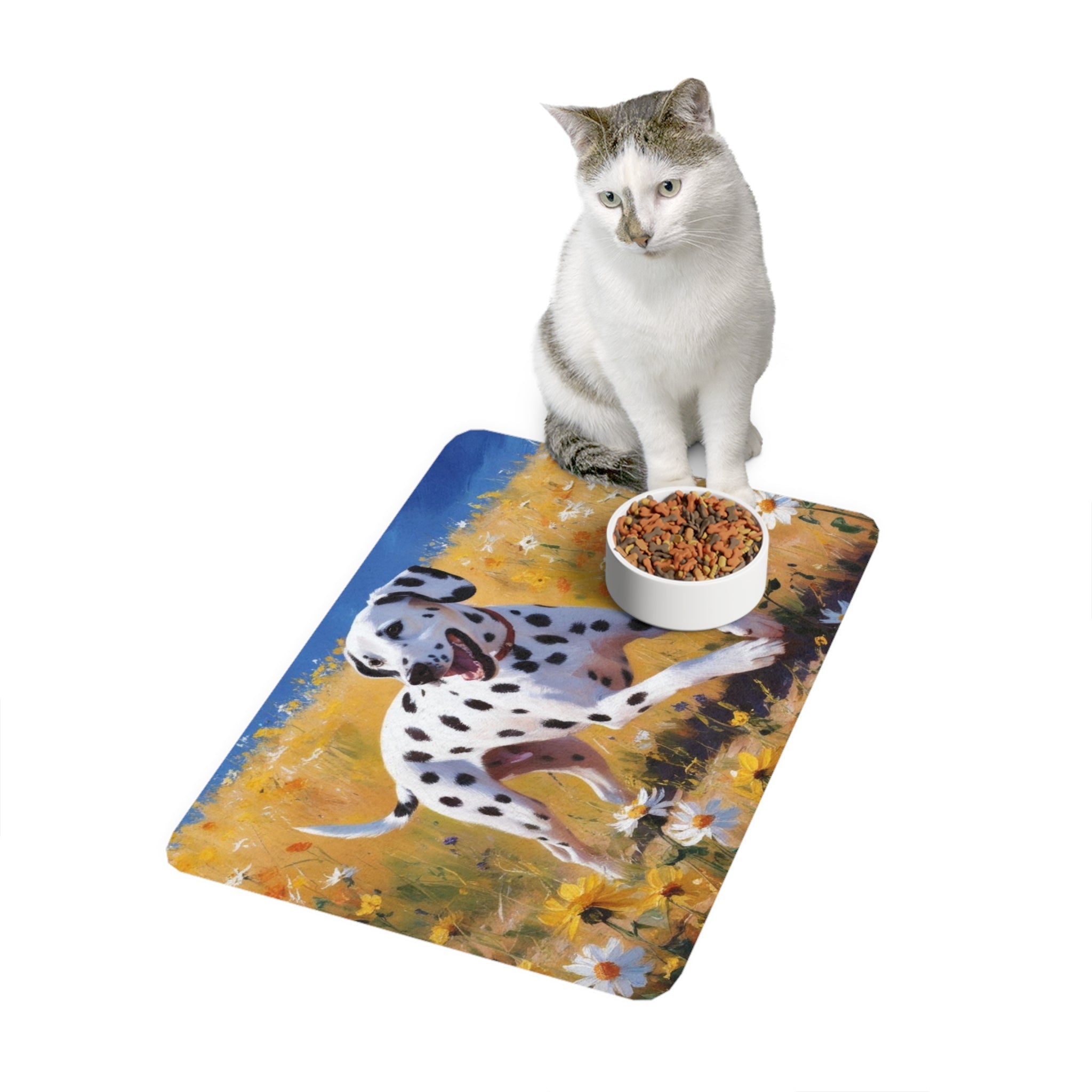 Non-Slip Pet Food Mat – Waterproof Feeding Mat for Dogs