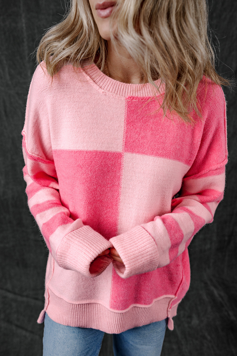 Abigail High Low Loose Sweater